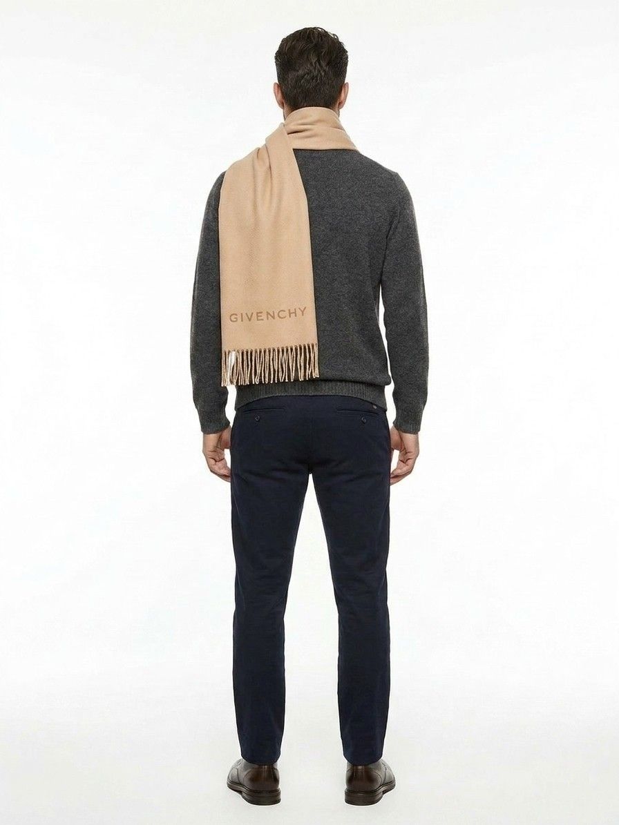 Virgin Wool Men's Scarf - Givenchy - Modalova