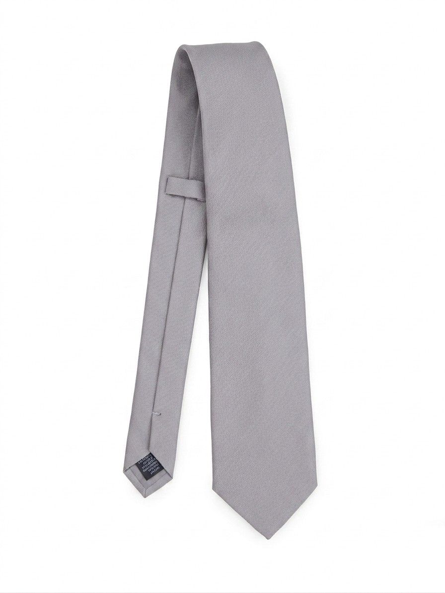 Givenchy Gray Silk Men's Tie - Givenchy - Modalova