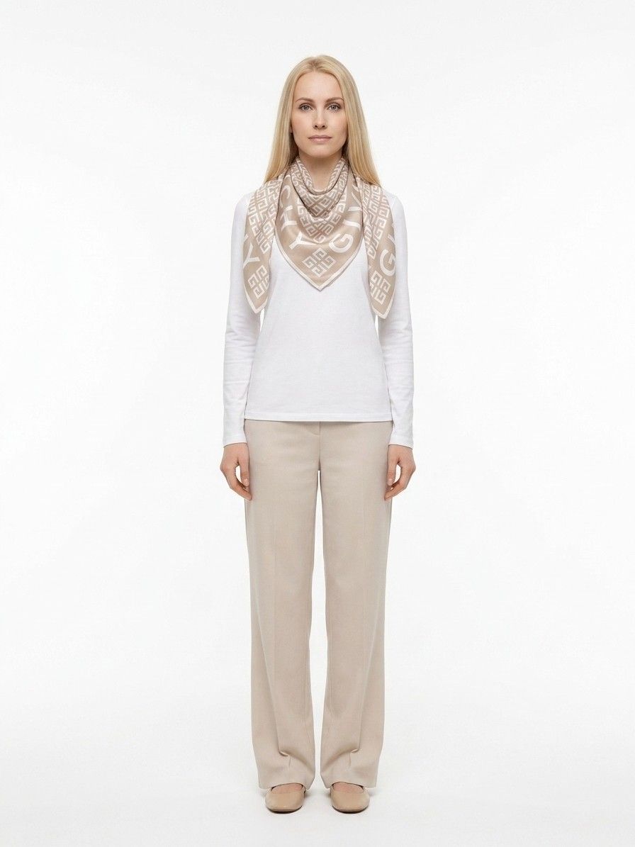 Givenchy Bicolor Silk Women's Scarf - Givenchy - Modalova