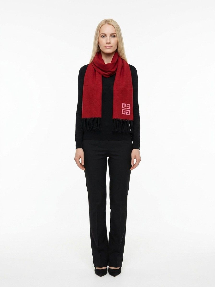 Givenchy Bicolor Wool Women's Scarf - Givenchy - Modalova