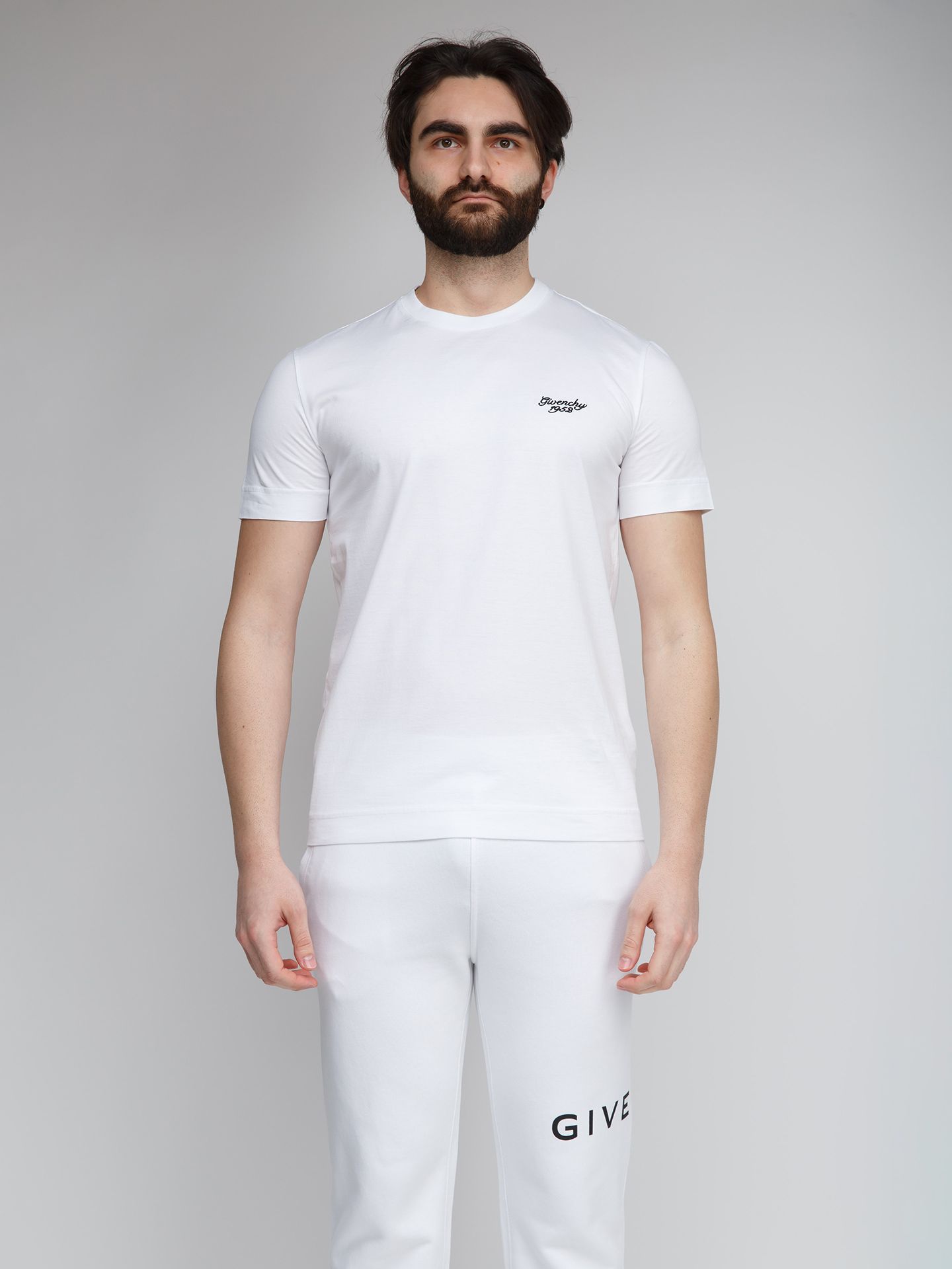 Givenchy White Cotton Men's T-Shirt - Givenchy - Modalova