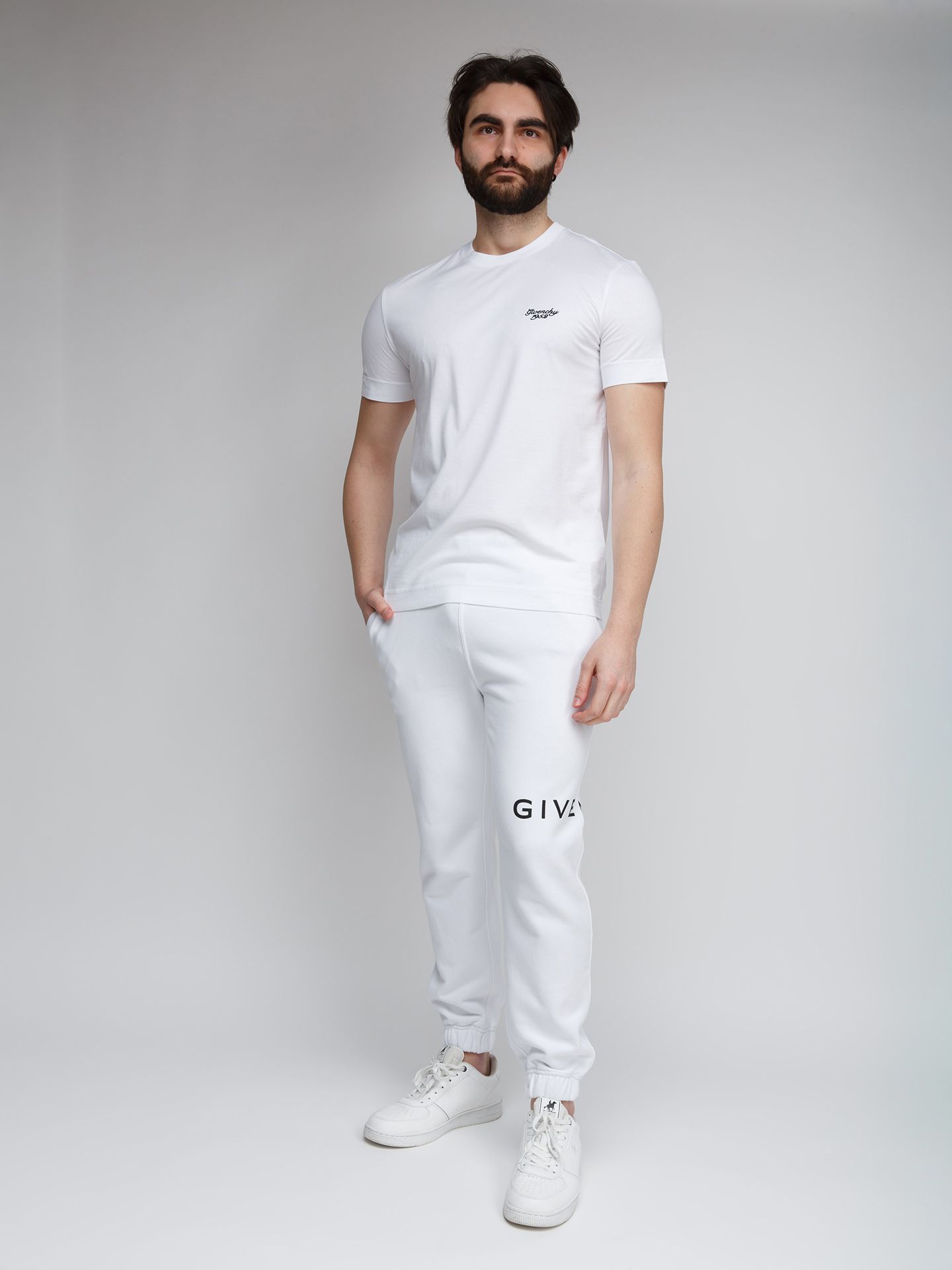 Givenchy White Cotton Men's T-Shirt - Givenchy - Modalova