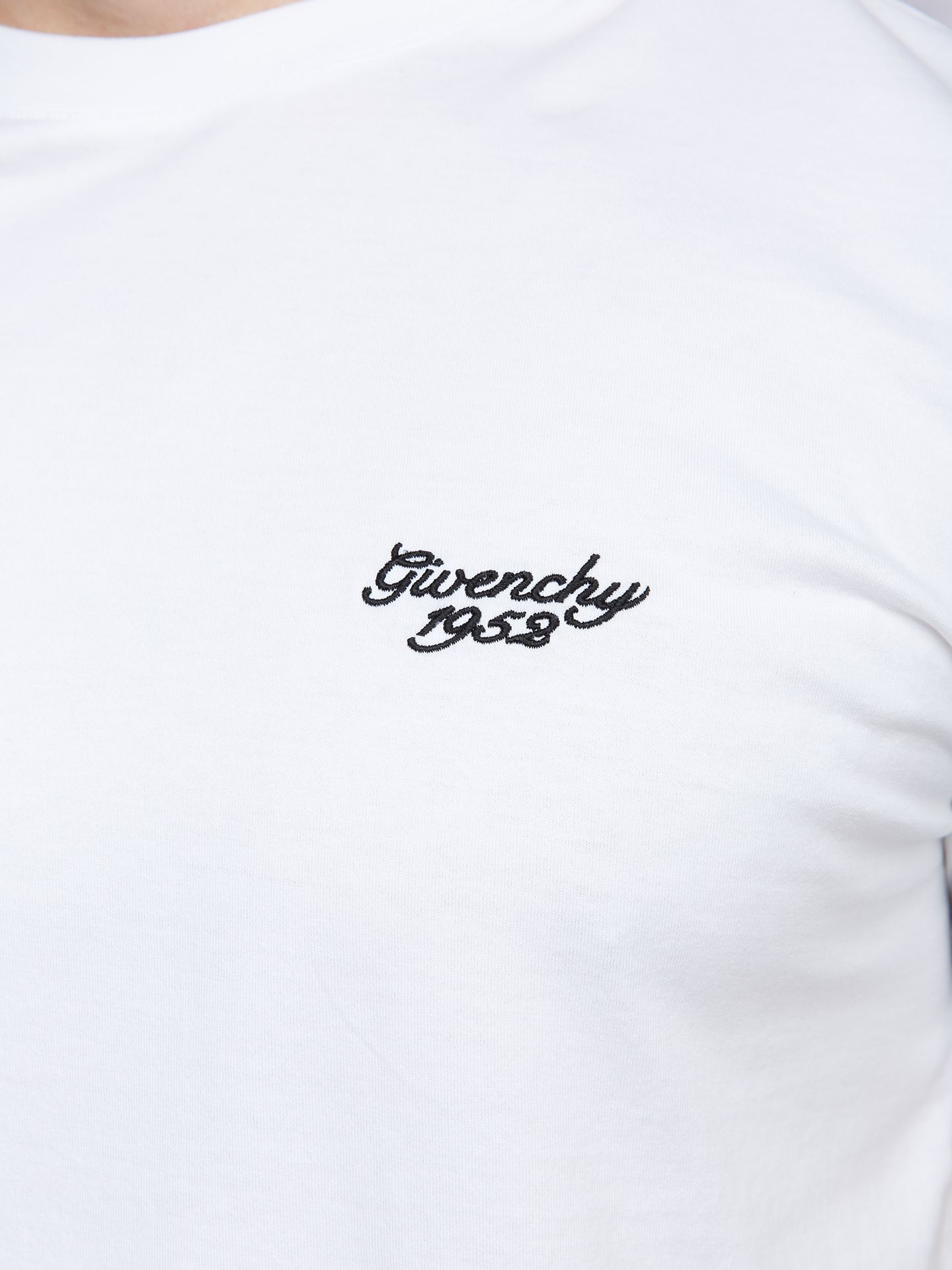 Givenchy White Cotton Men's T-Shirt - Givenchy - Modalova