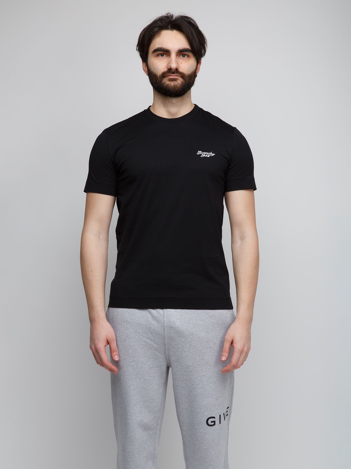 Givenchy Black Cotton Men's T-Shirt - Givenchy - Modalova