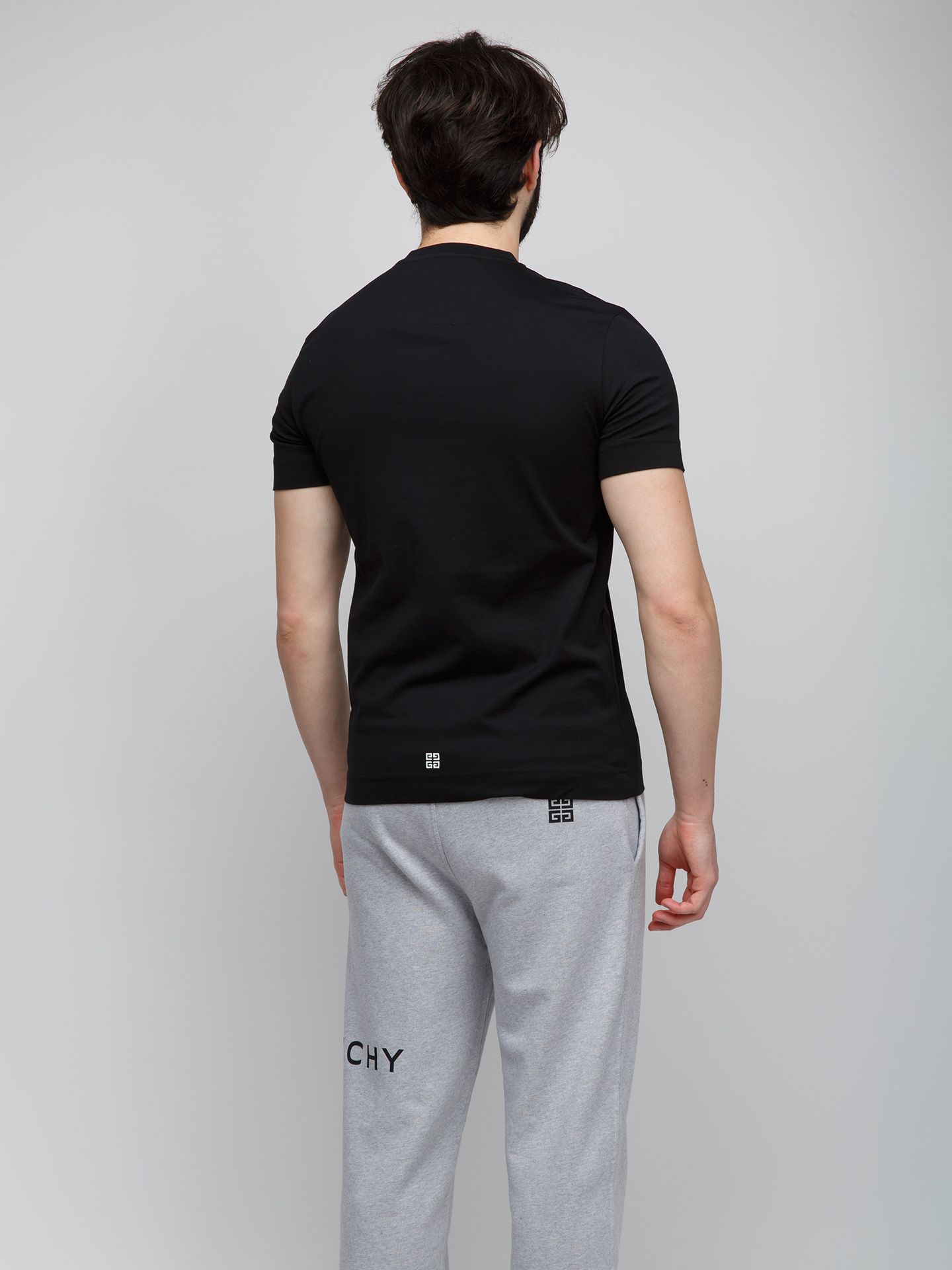 Givenchy Black Cotton Men's T-Shirt - Givenchy - Modalova