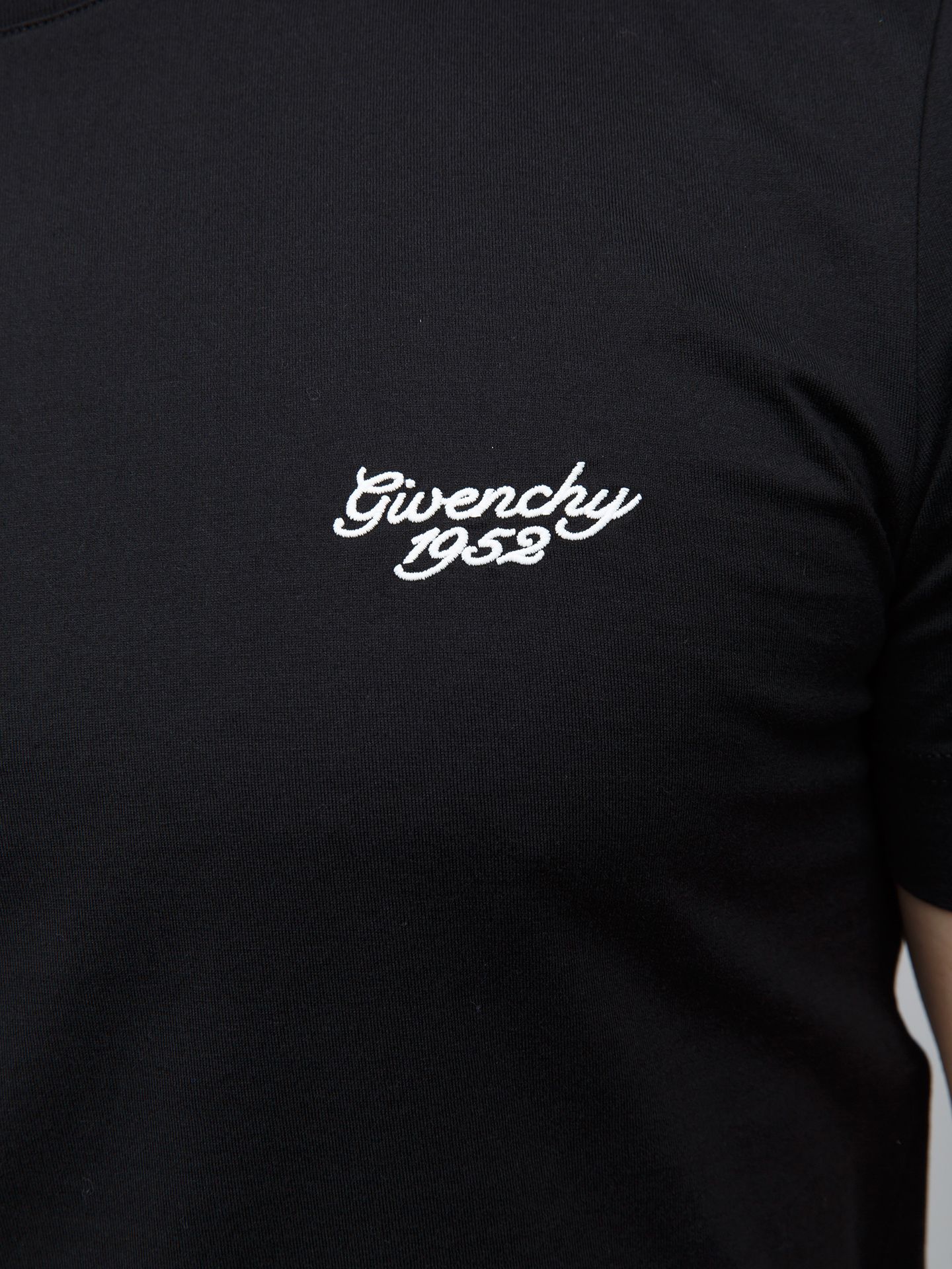 Givenchy Black Cotton Men's T-Shirt - Givenchy - Modalova
