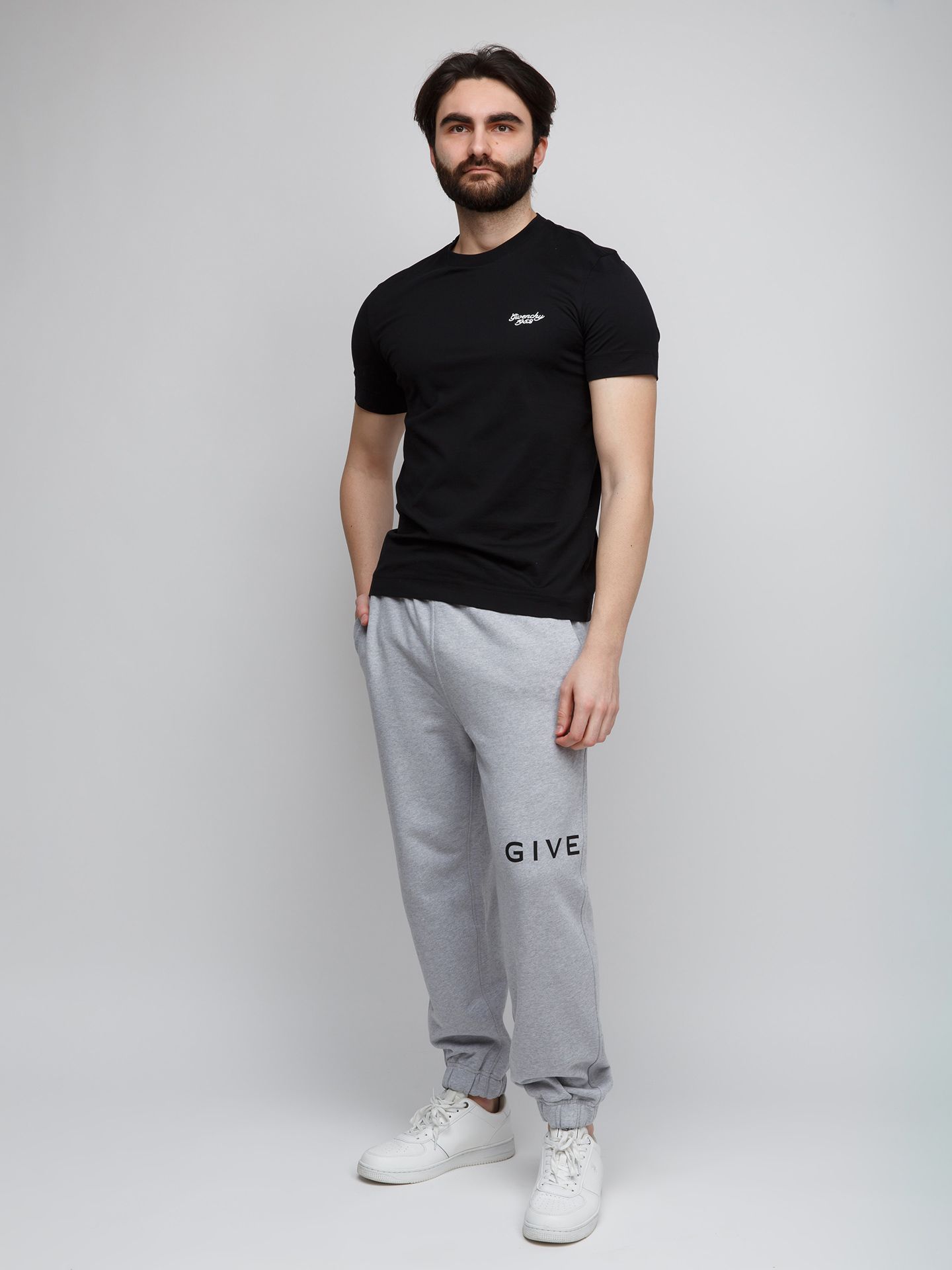 Givenchy Black Cotton Men's T-Shirt - Givenchy - Modalova