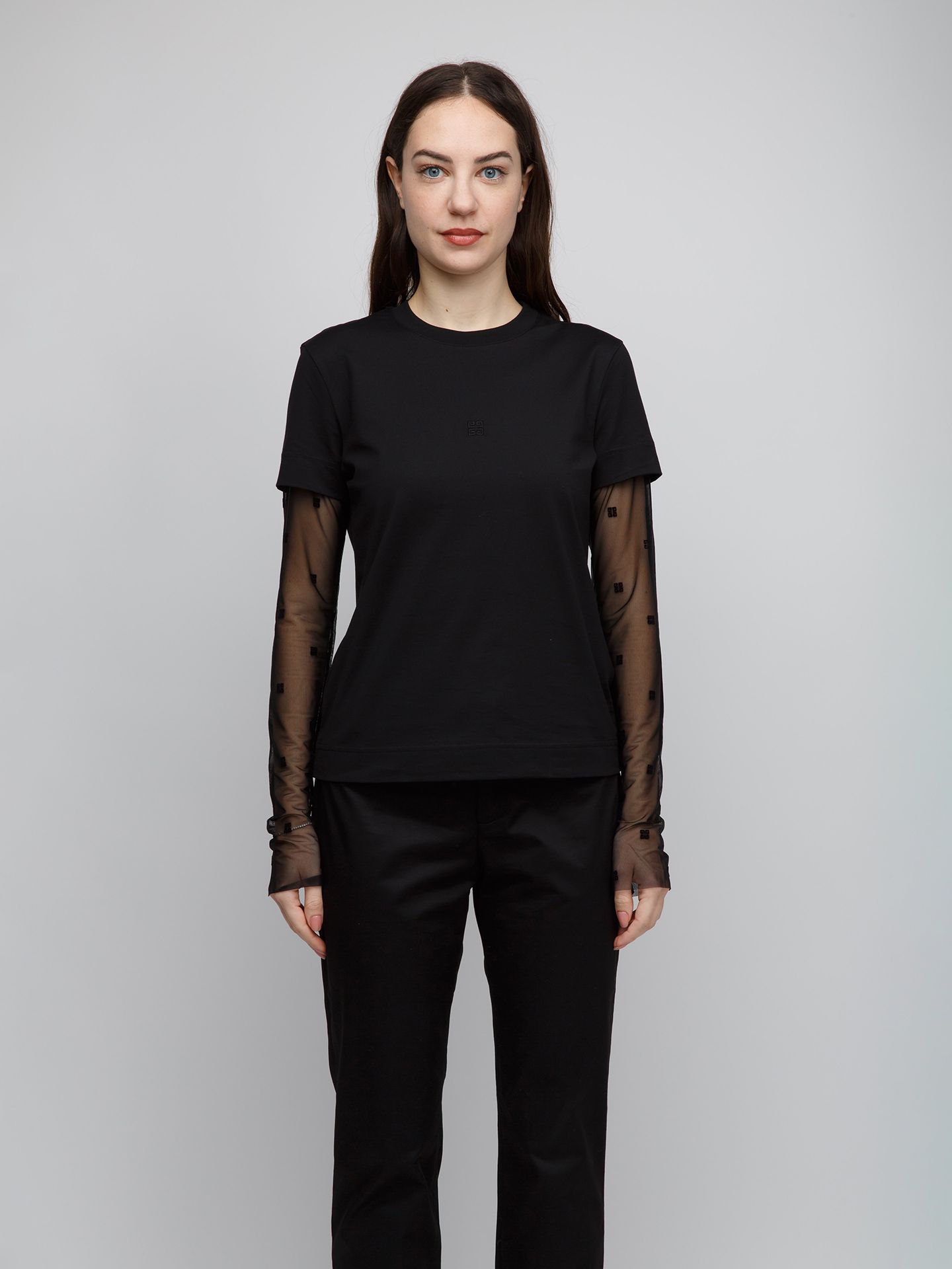 Cotton Long Sleeve Women's T-Shirt - Givenchy - Modalova