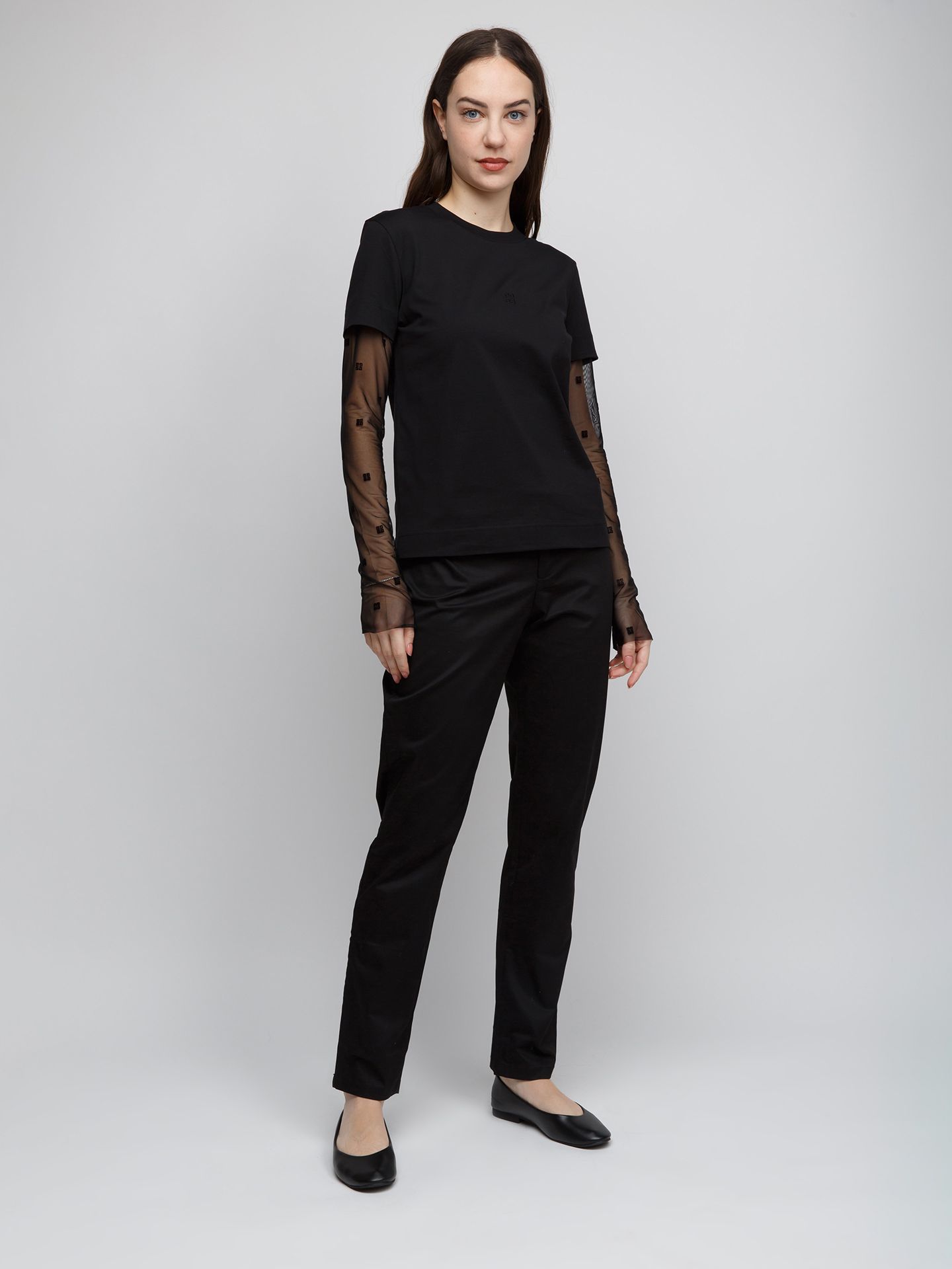 Cotton Long Sleeve Women's T-Shirt - Givenchy - Modalova