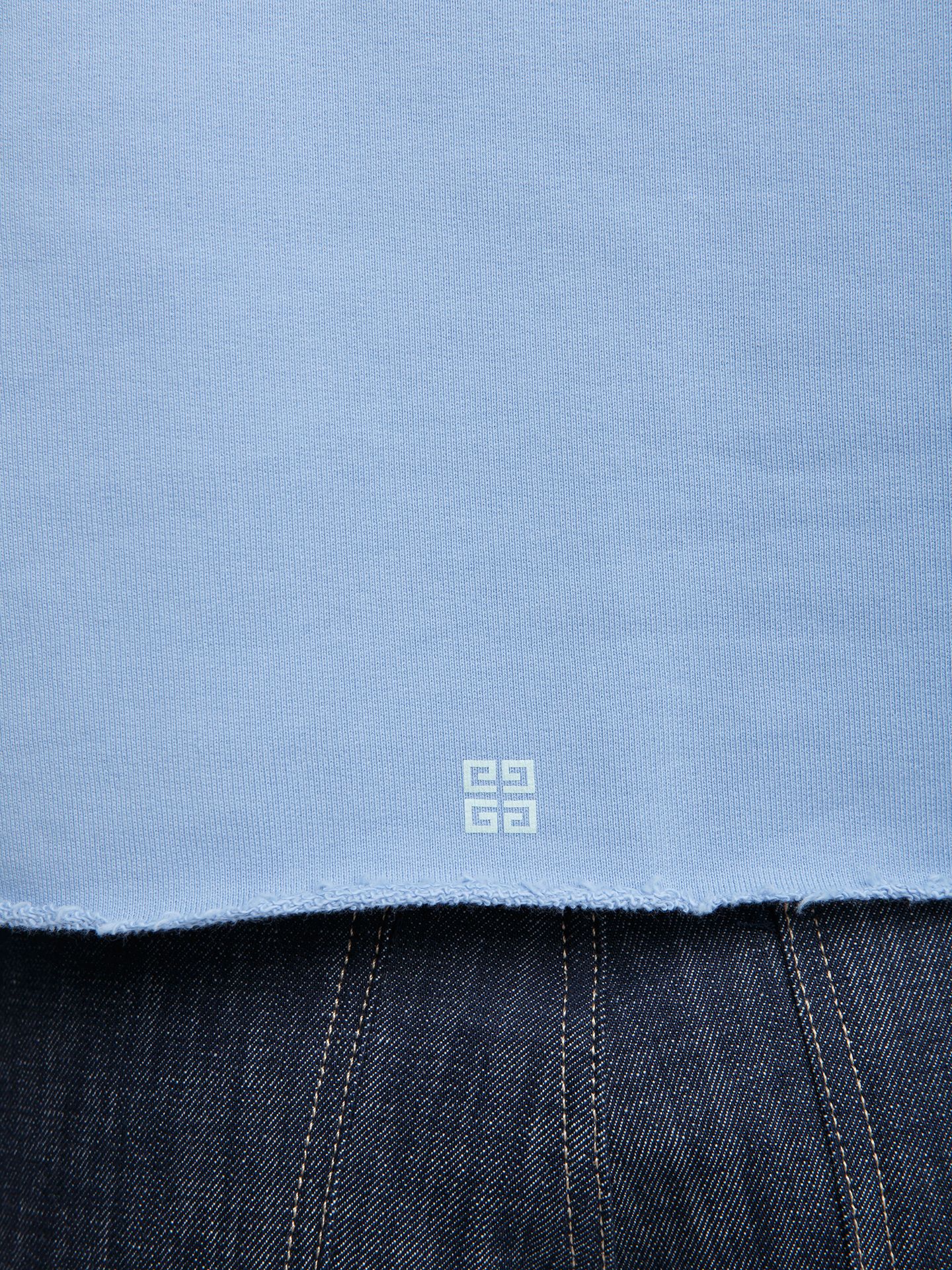 Givenchy Blue Cotton Women's Hoodie - Givenchy - Modalova