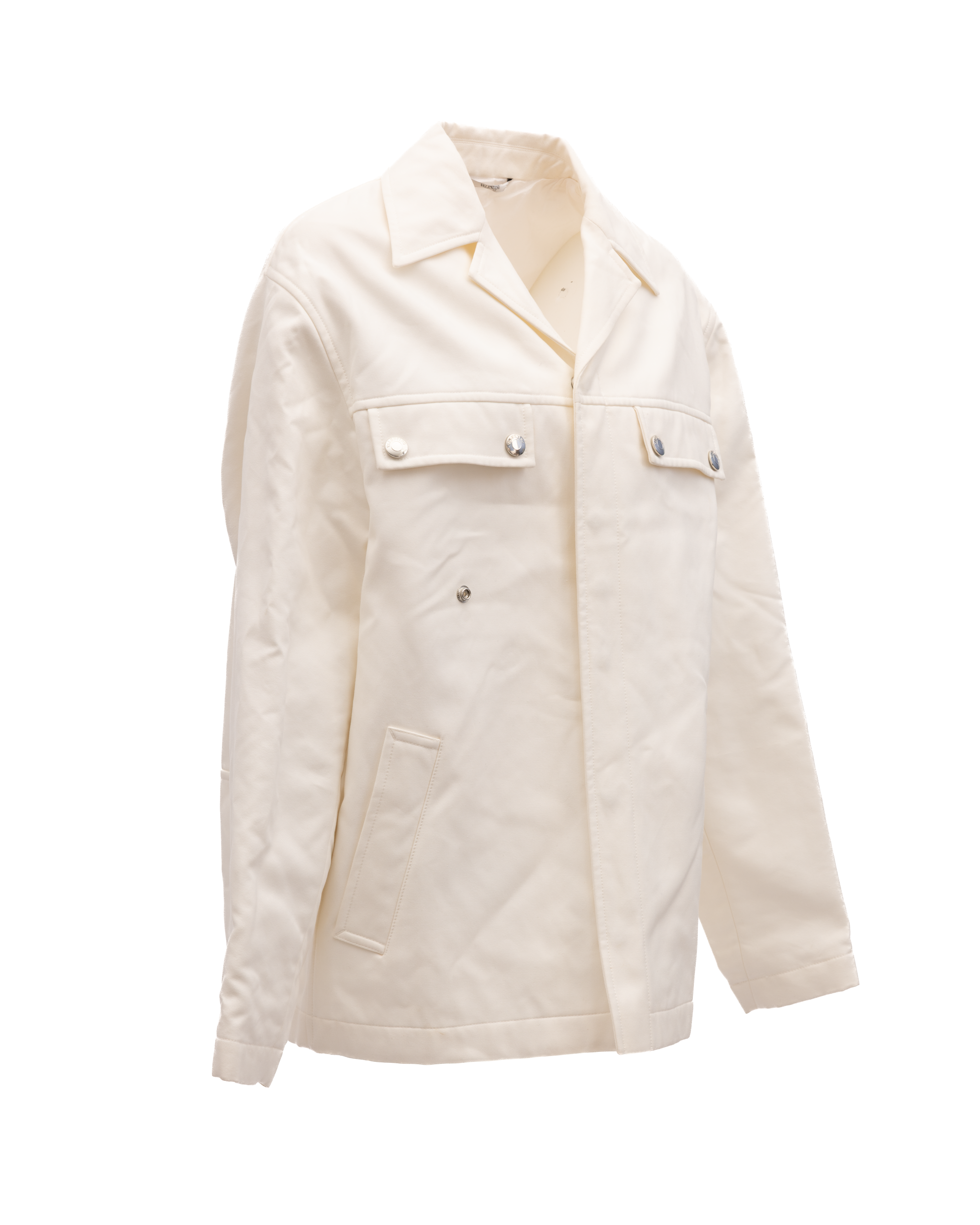 Ivory Oversized Shirt Women's Jacket - Valentino Garavani - Modalova