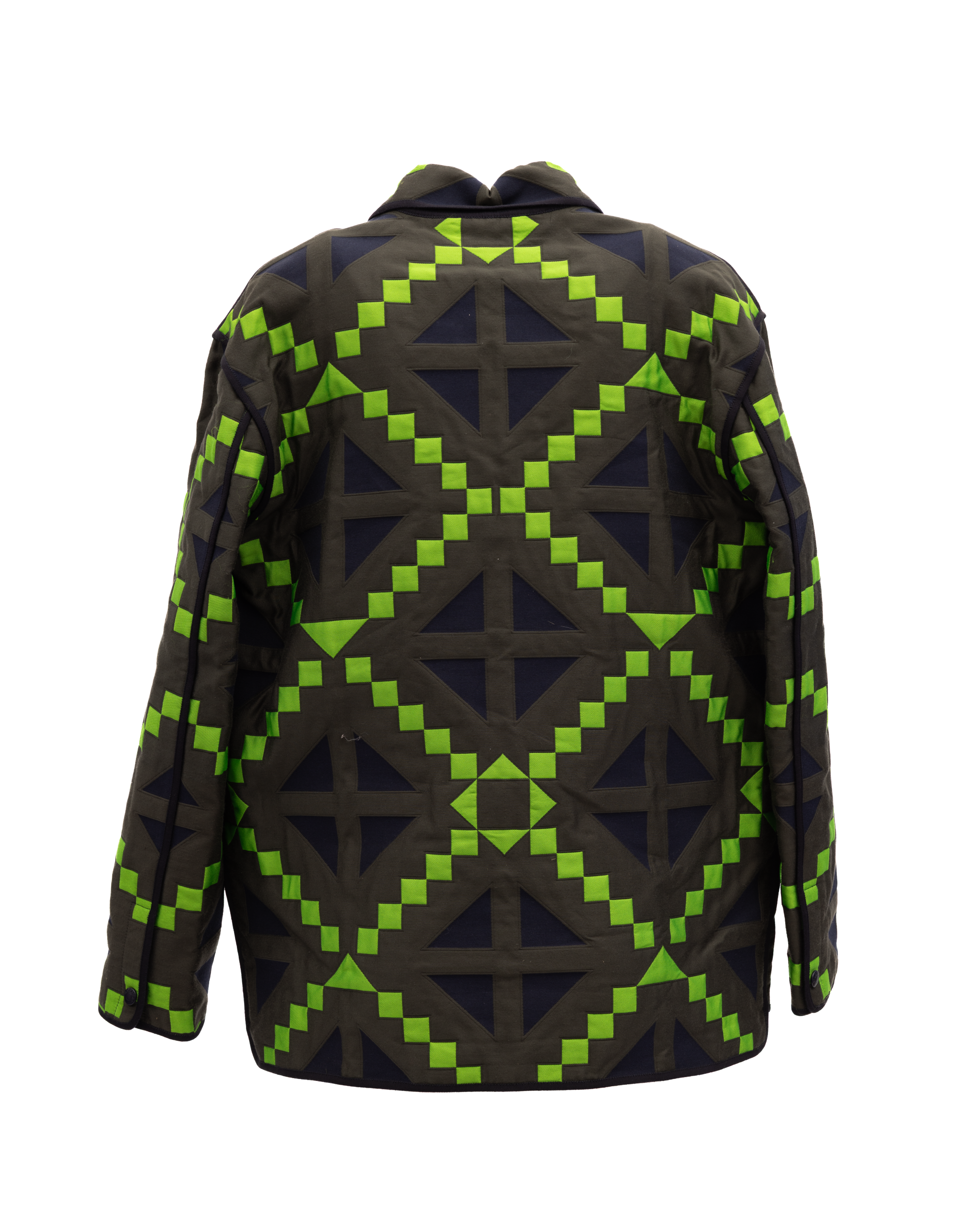 Geometric Button-Up Women's Jacket - Valentino Garavani - Modalova