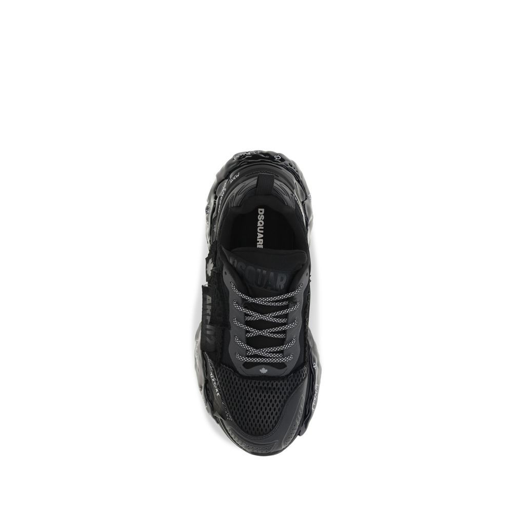 Polyester Athletic Men's Sneakers - Dsquared² - Modalova