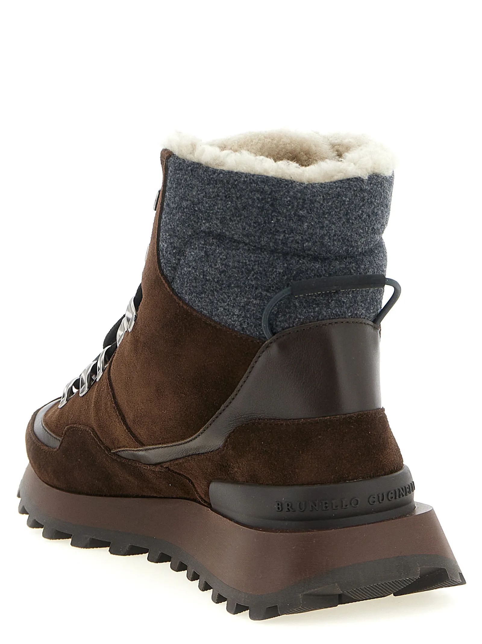 Calfskin Ankle Women's Boots - Brunello Cucinelli - Modalova