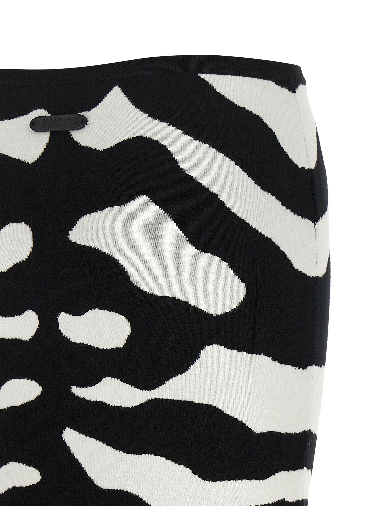 Viscose Midi Women's Skirt - Moschino - Modalova
