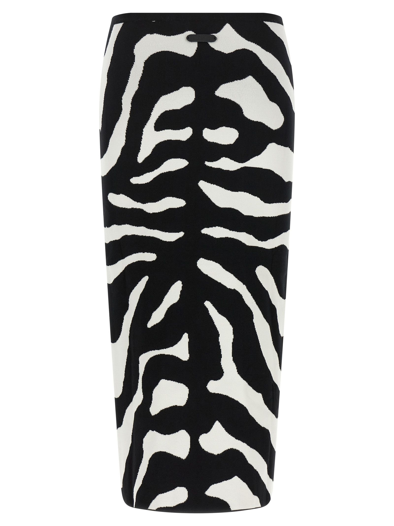 Viscose Midi Women's Skirt - Moschino - Modalova