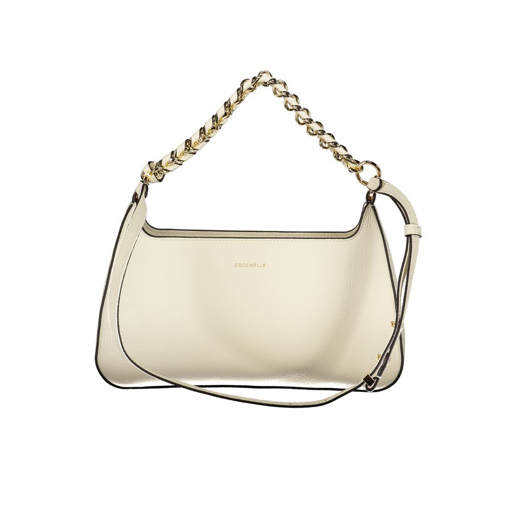 Bianco Leather Women's Women's Bag - Coccinelle - Modalova