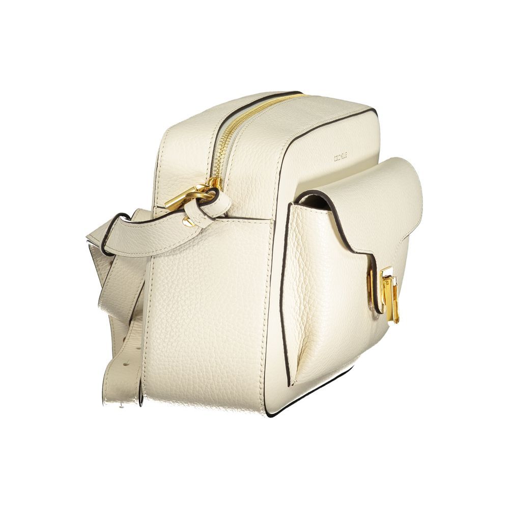 Bianco Leather Women's Women's Bag - Coccinelle - Modalova