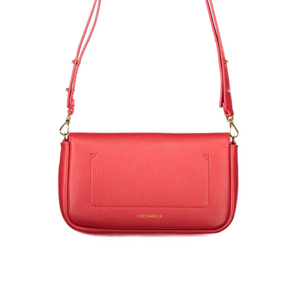 Rosso Leather Women's Bag with Adjustable Removable Women's Strap - Coccinelle - Modalova
