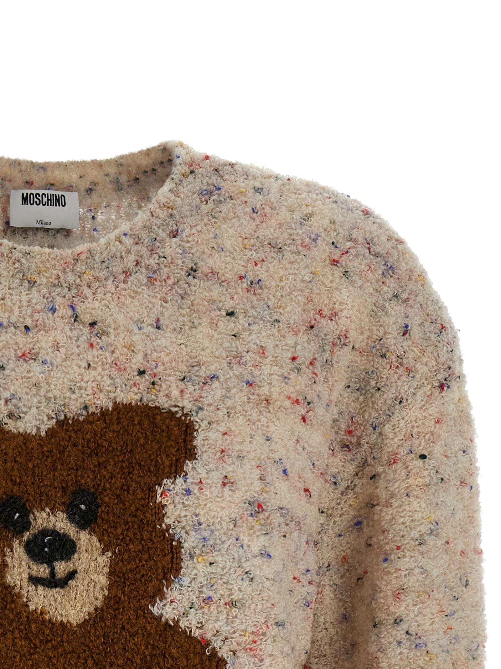 Virgin Wool Women's Cardigan - Moschino - Modalova