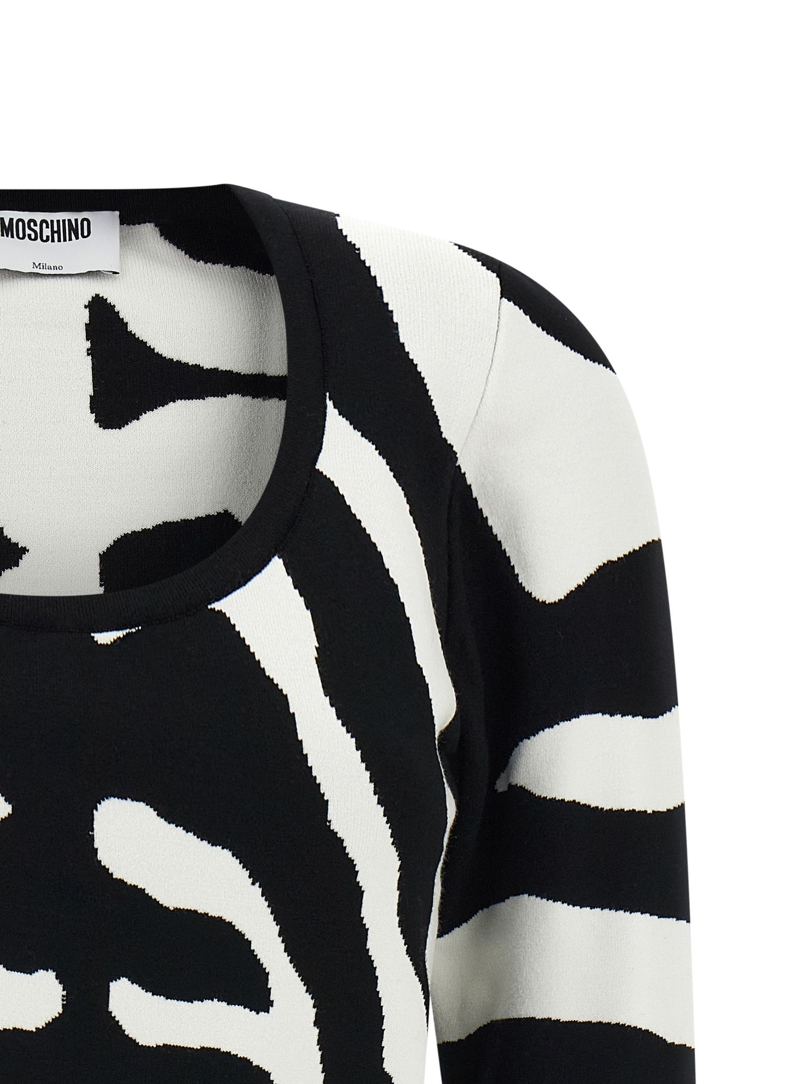 Viscose Women's Cardigan - Moschino - Modalova