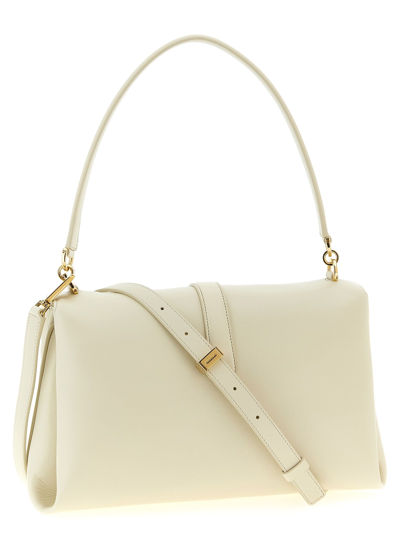 Calfskin Shoulder Women's Bag - Ferragamo - Modalova
