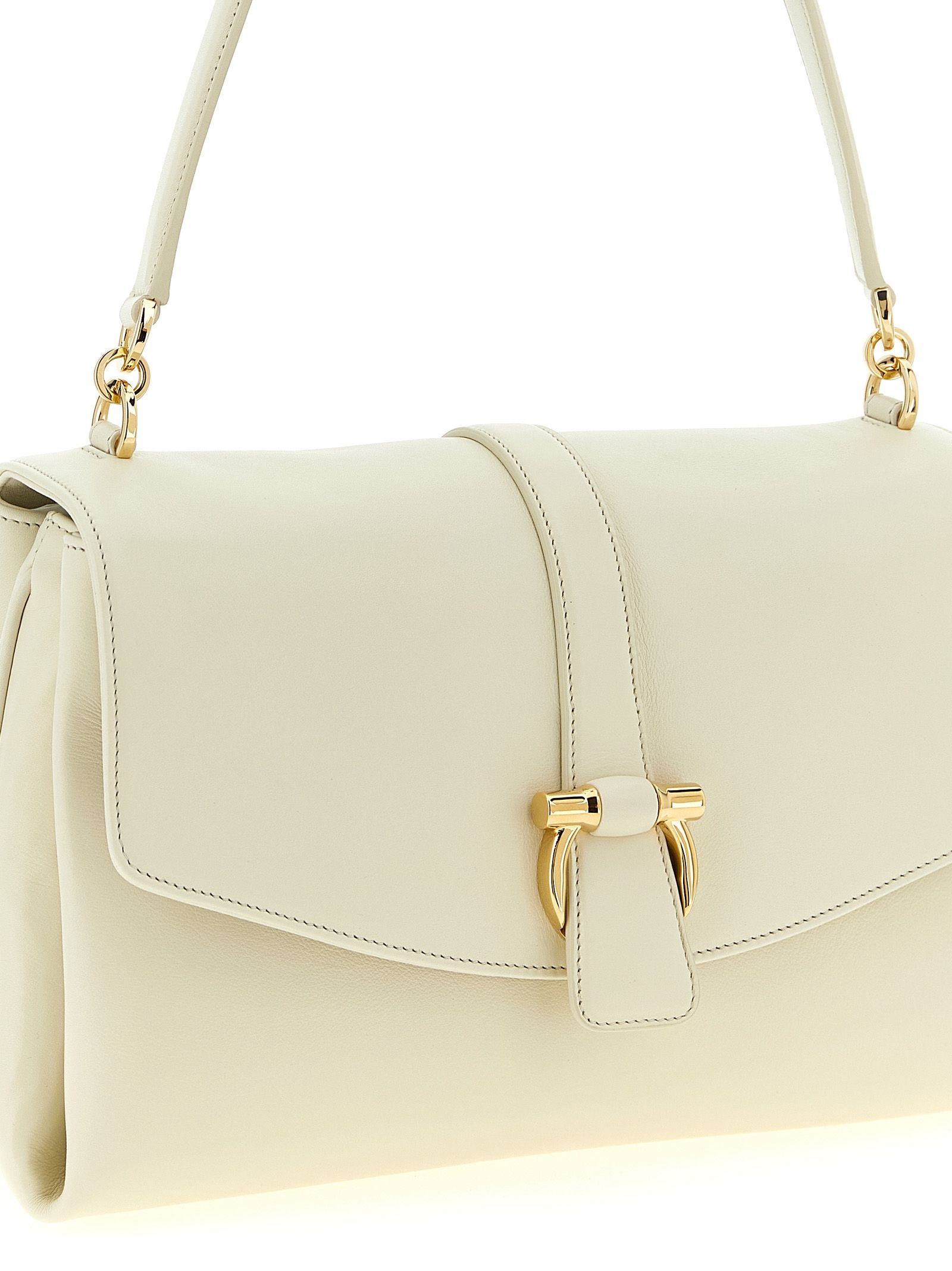 Calfskin Shoulder Women's Bag - Ferragamo - Modalova