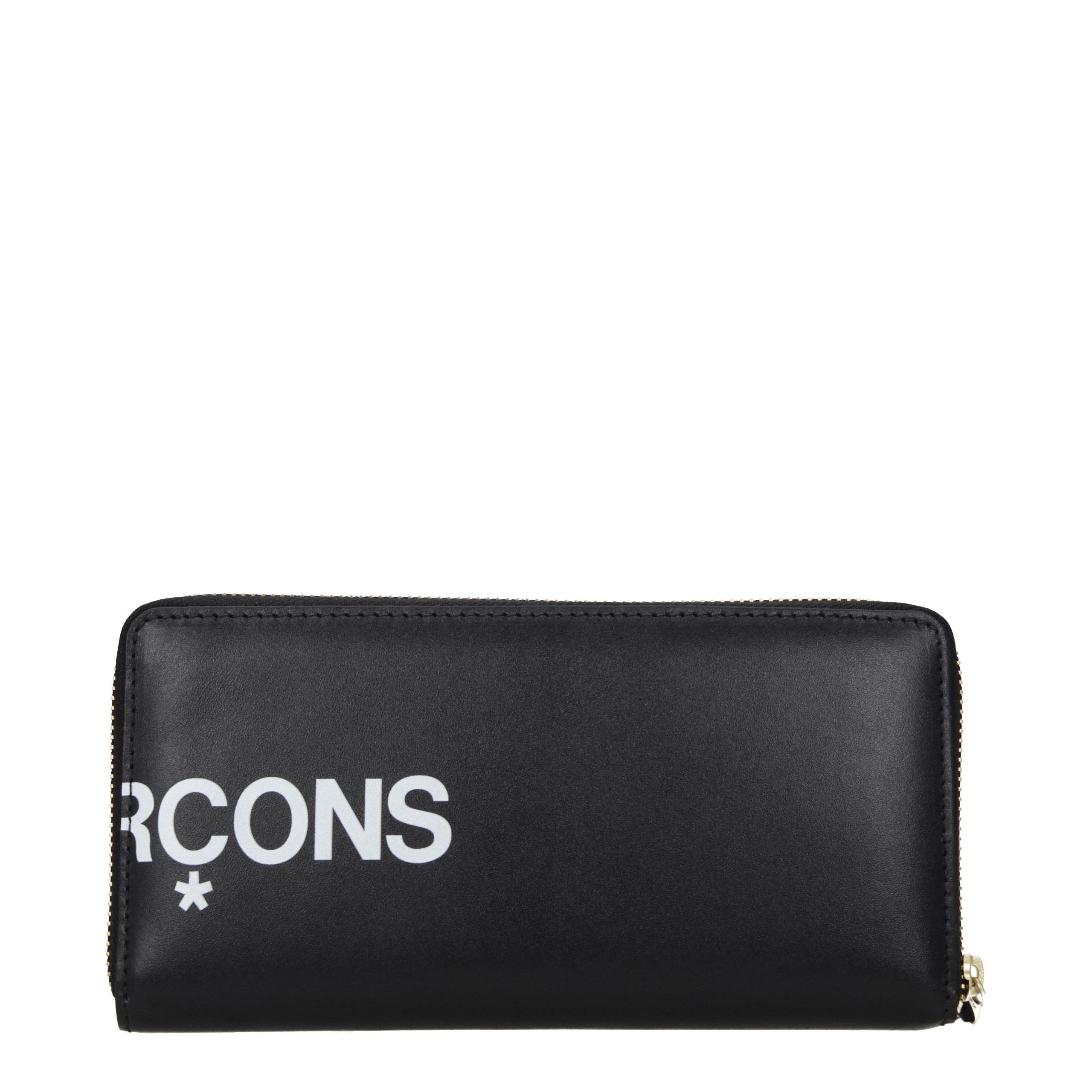 Leather Men's Wallet - Comme Des Garçons - Modalova