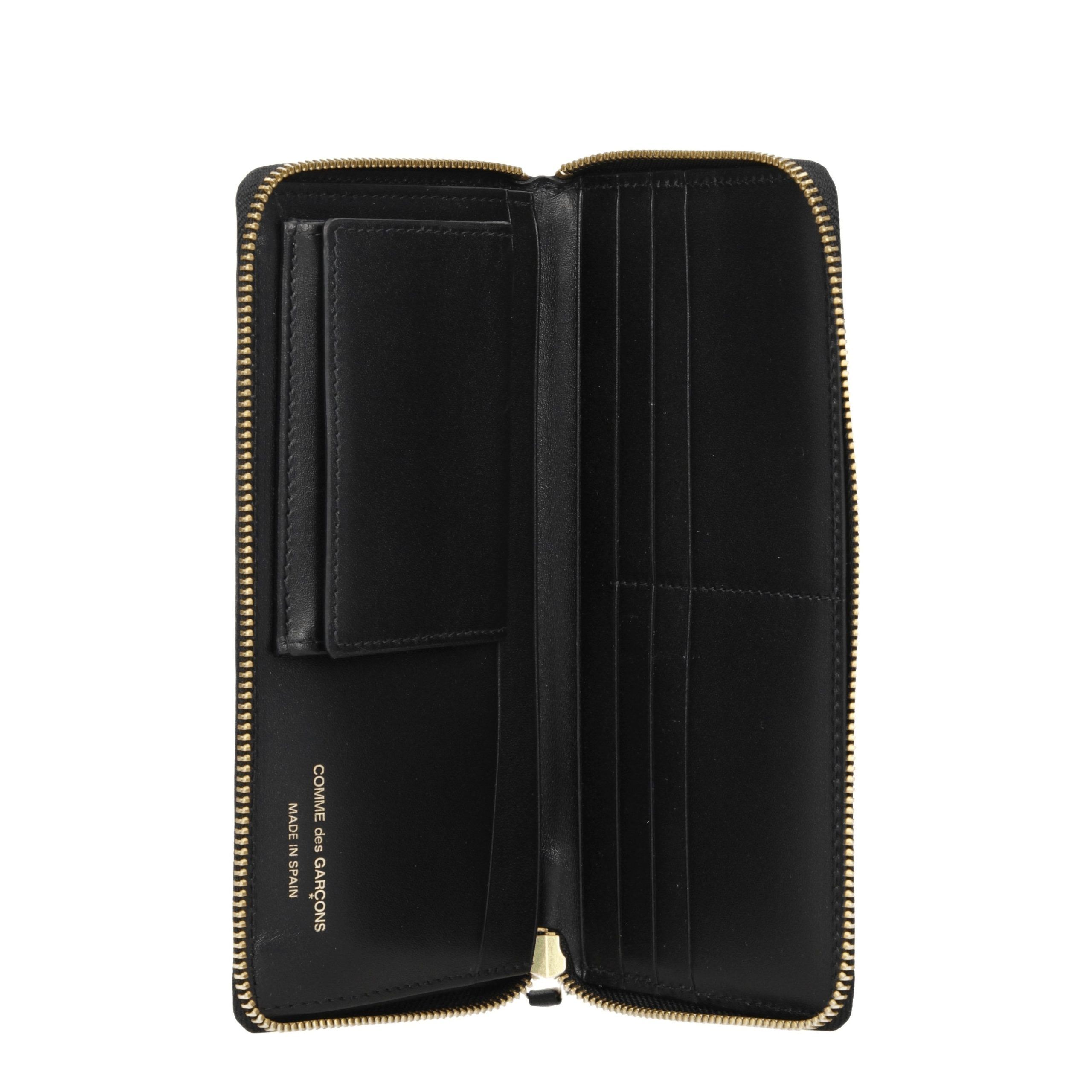 Leather Men's Wallet - Comme Des Garçons - Modalova
