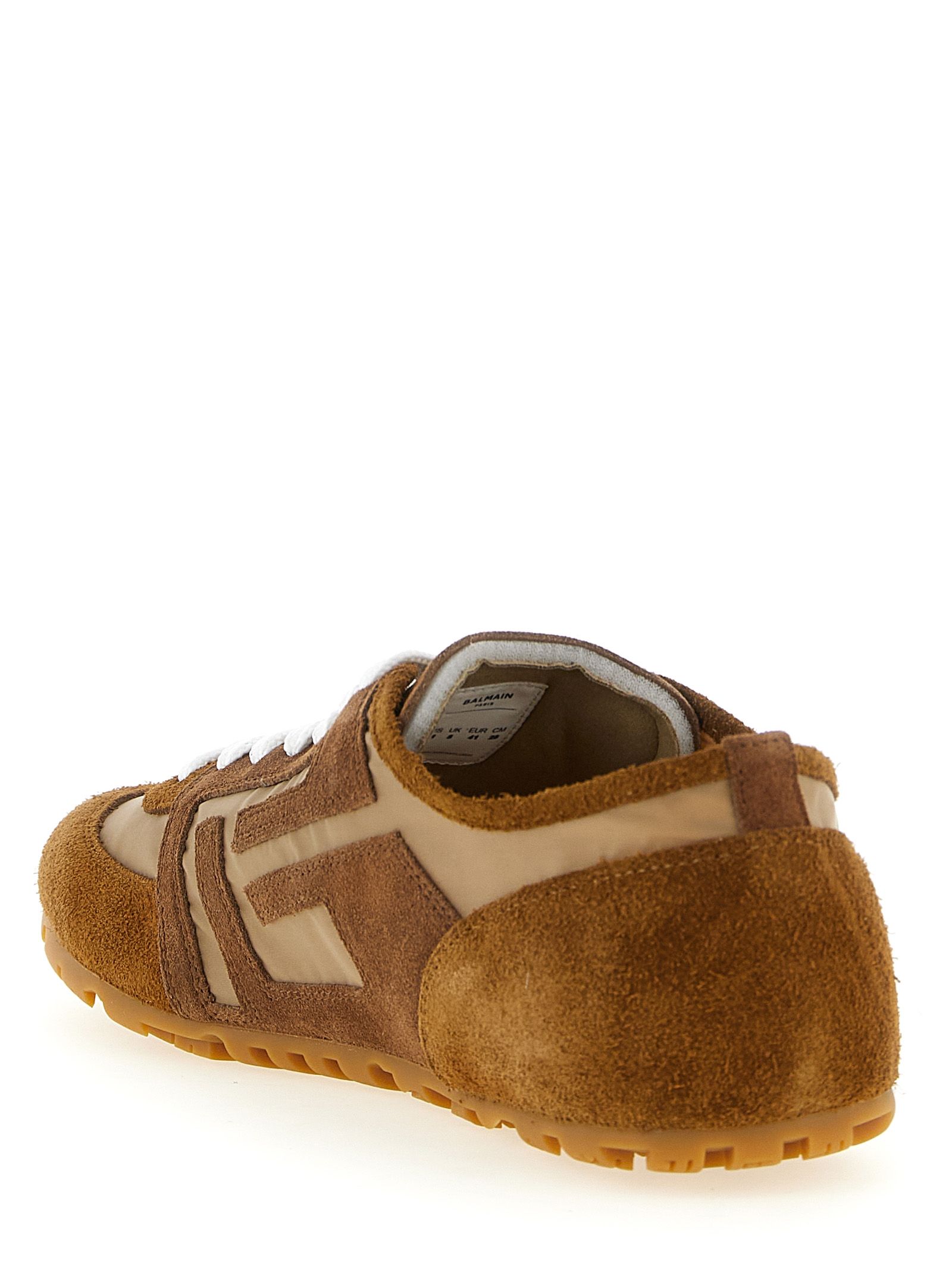 Calfskin Women's Sneakers - Balmain - Modalova