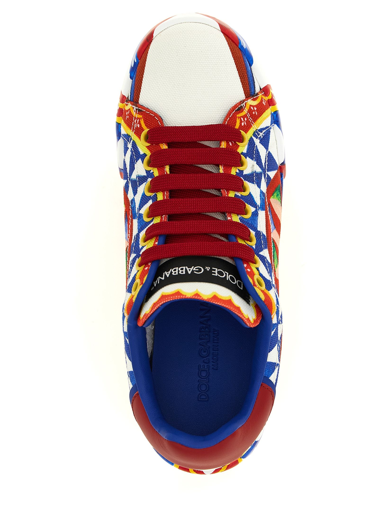 Cotton Low Top Women's Sneakers - Dolce & Gabbana - Modalova
