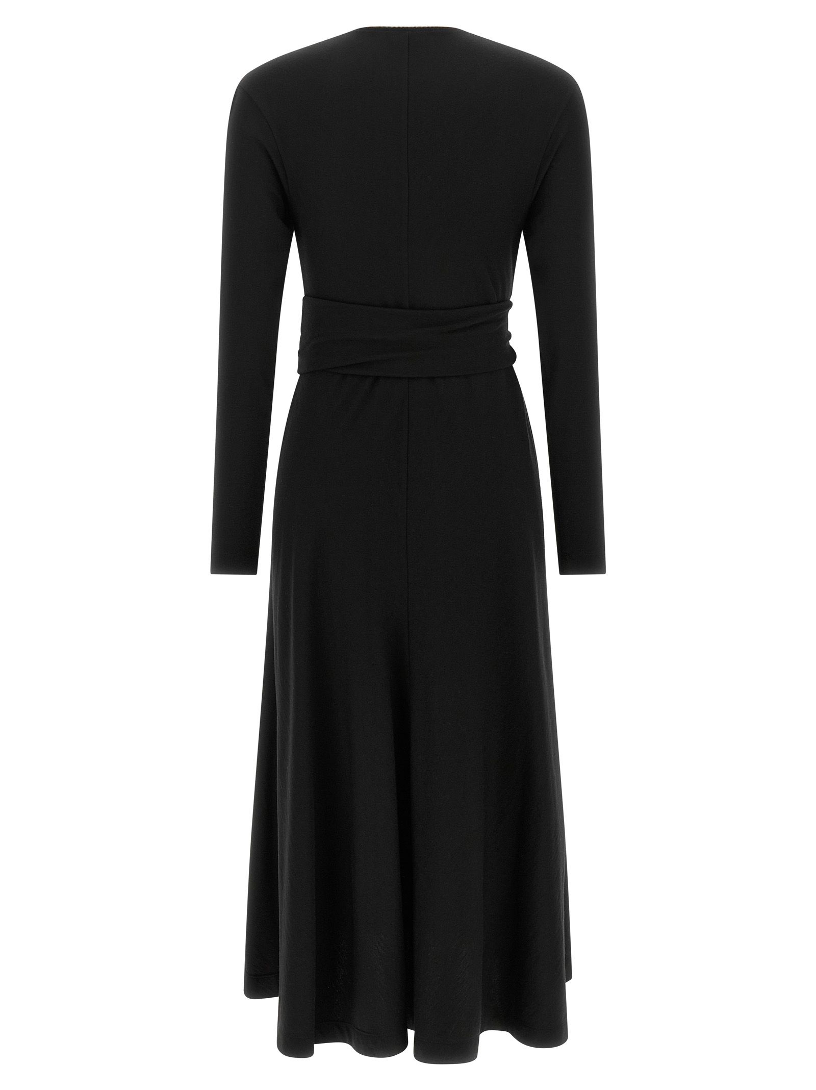 Virgin Wool Midi Women's Dress - Brunello Cucinelli - Modalova