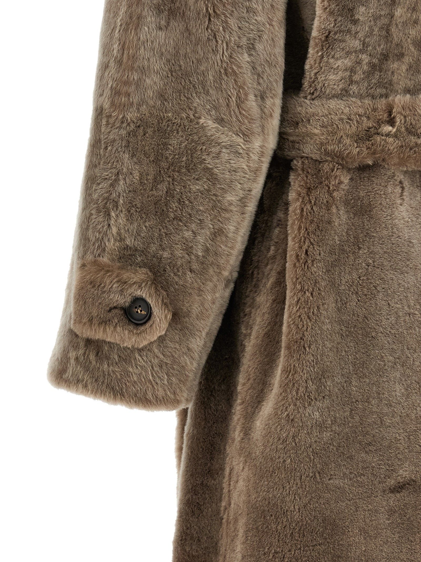 Lamb Leather Women's Coat - Brunello Cucinelli - Modalova