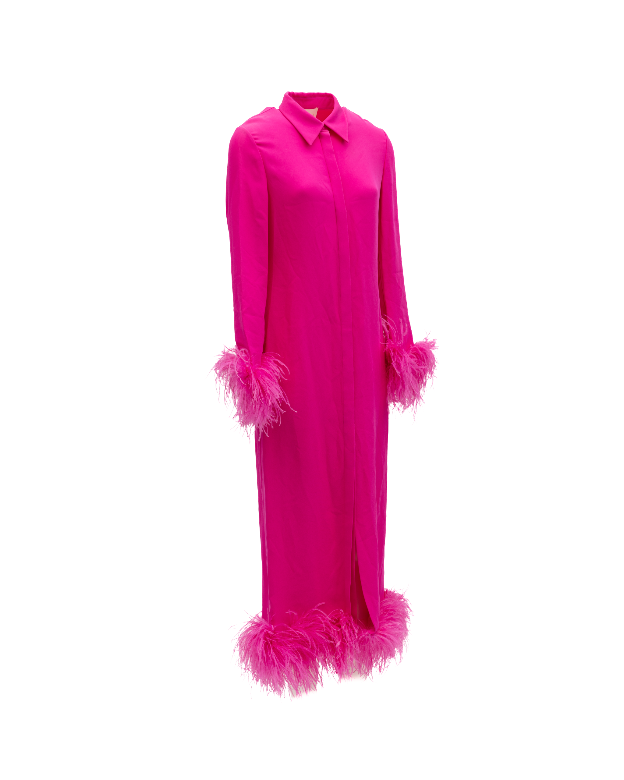 Feather Hem Women's Dress - Valentino Garavani - Modalova