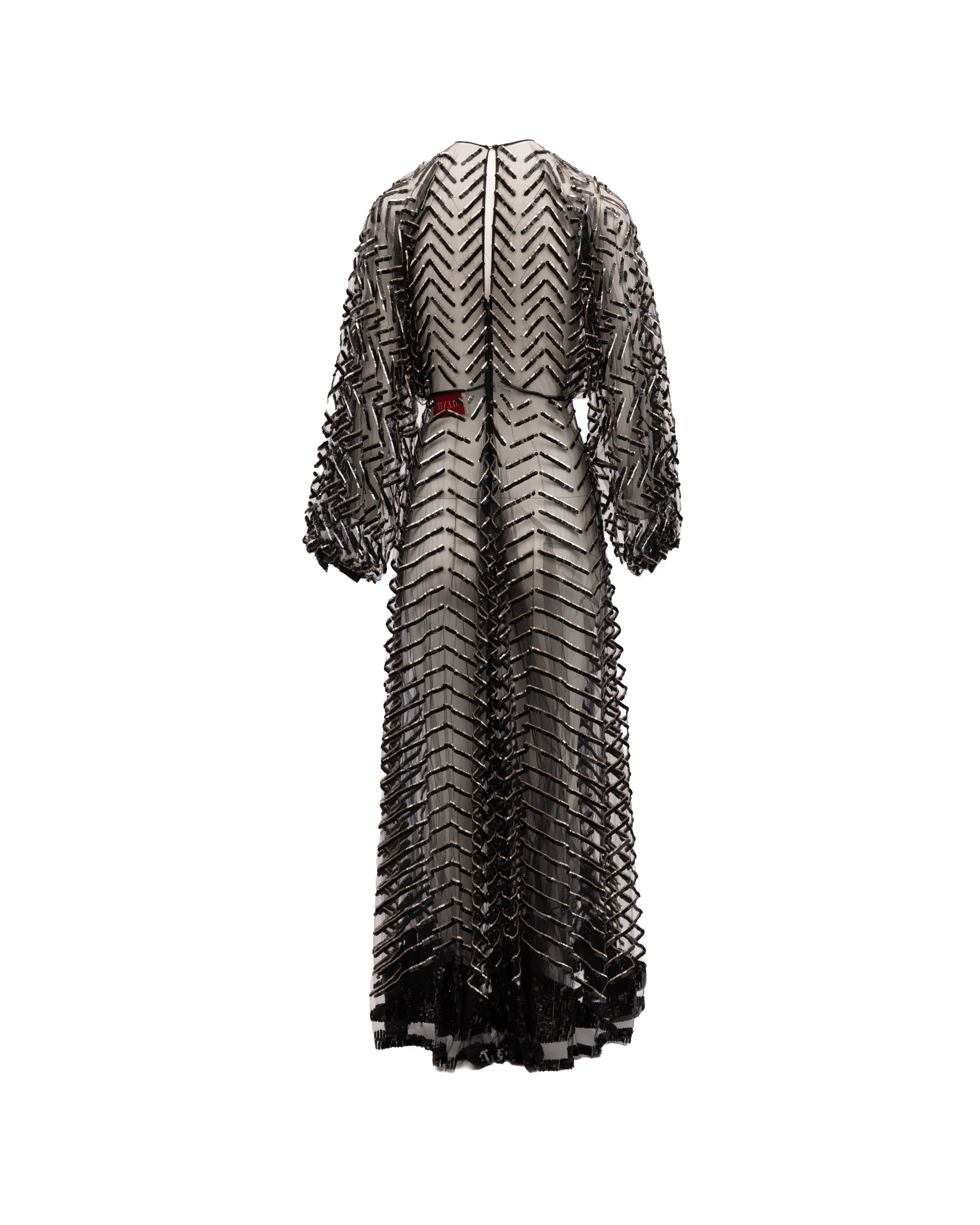 Embroidered Evening Women's Dress - Valentino Garavani - Modalova
