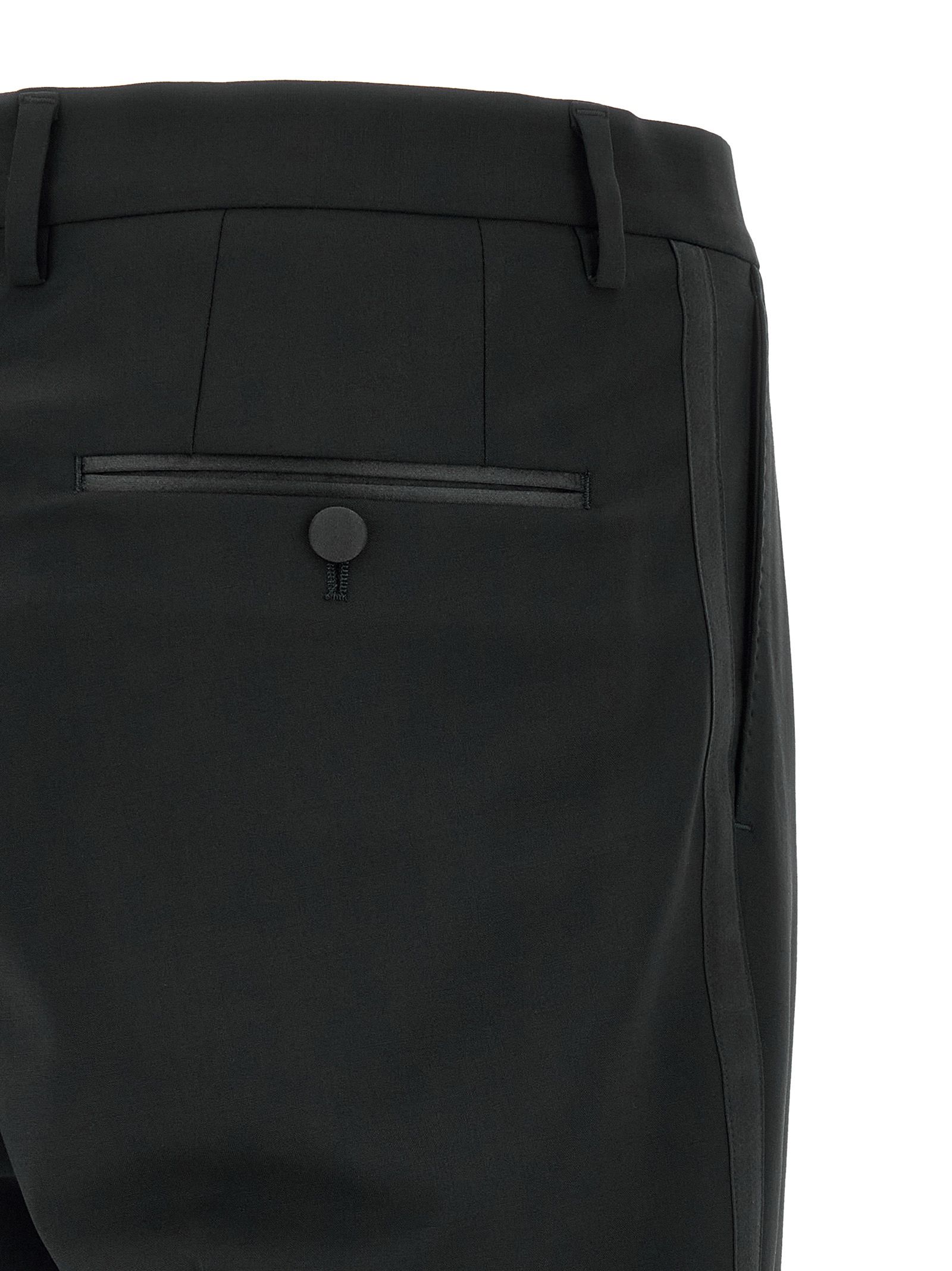 Virgin Wool Two-Piece Men's Suit - Dolce & Gabbana - Modalova