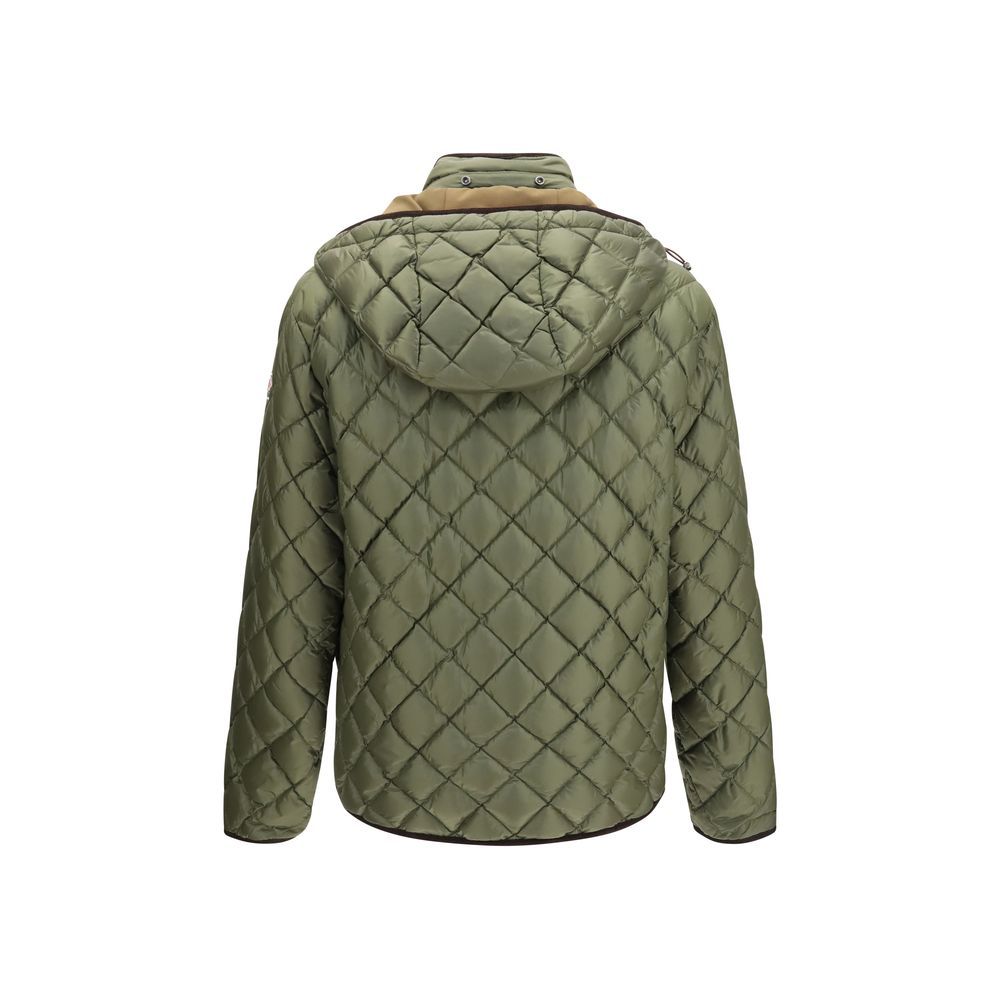 Polyamide Full-Length Men's Jacket - Moncler - Modalova