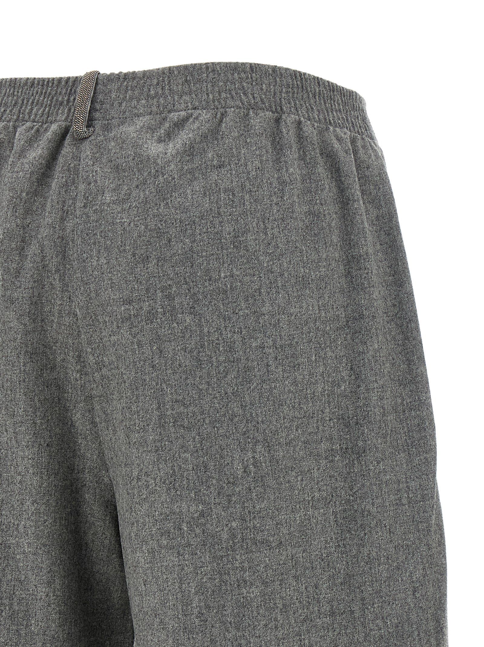Virgin Wool Cargo Women's Pants - Fabiana Filippi - Modalova