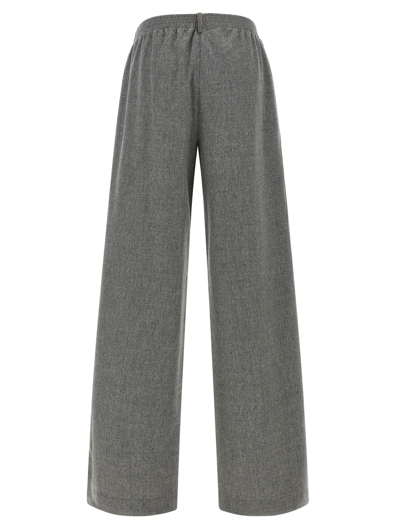Virgin Wool Cargo Women's Pants - Fabiana Filippi - Modalova