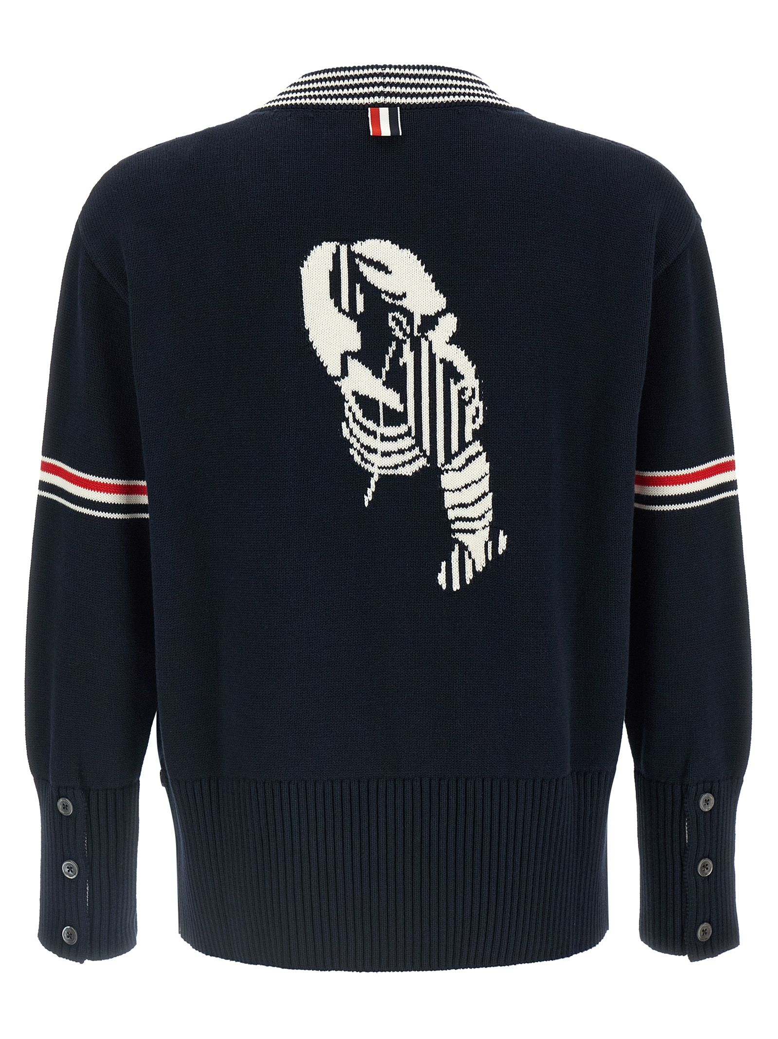 Cotton Men's Cardigan - Thom Browne - Modalova