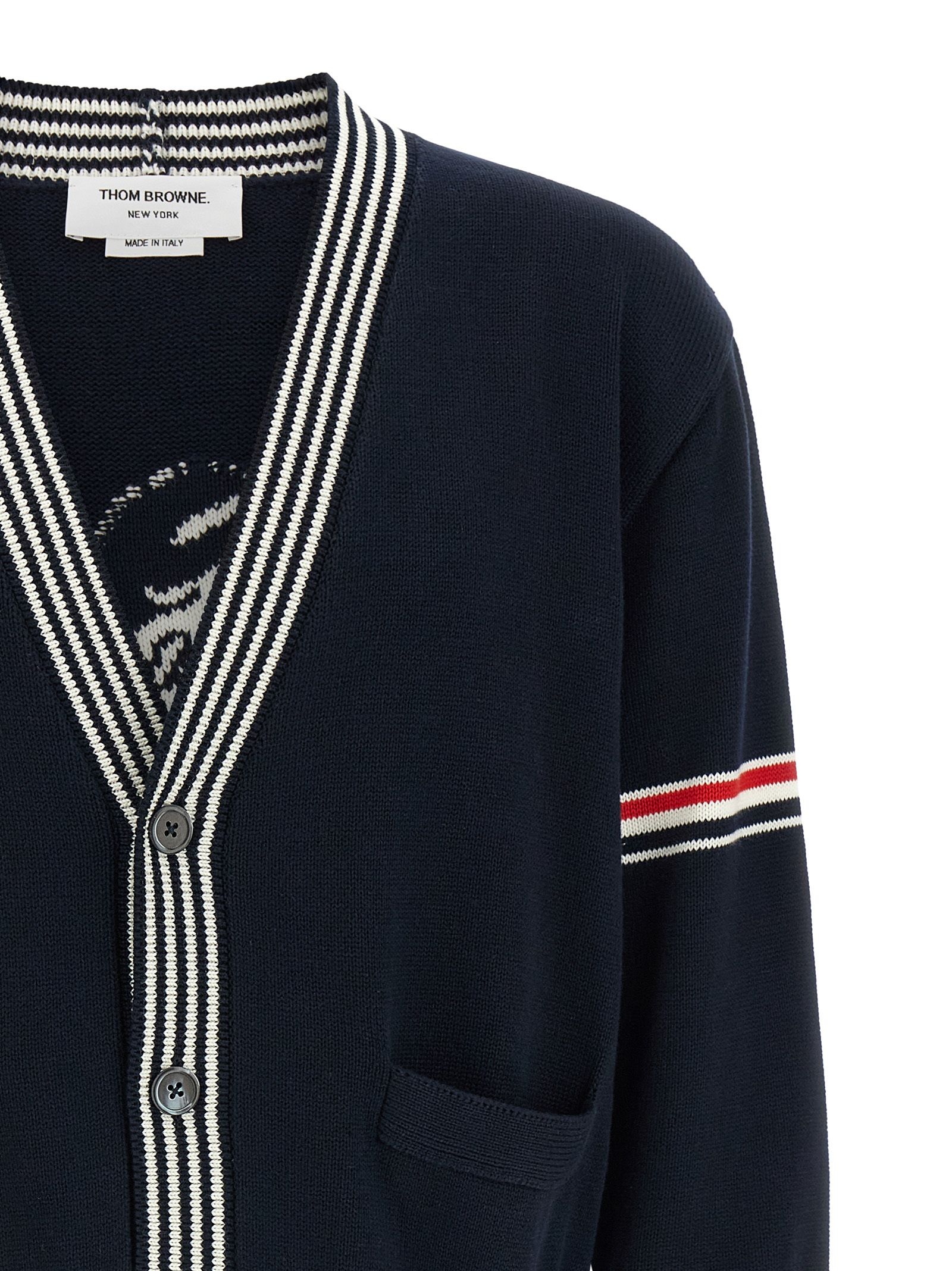 Cotton Men's Cardigan - Thom Browne - Modalova