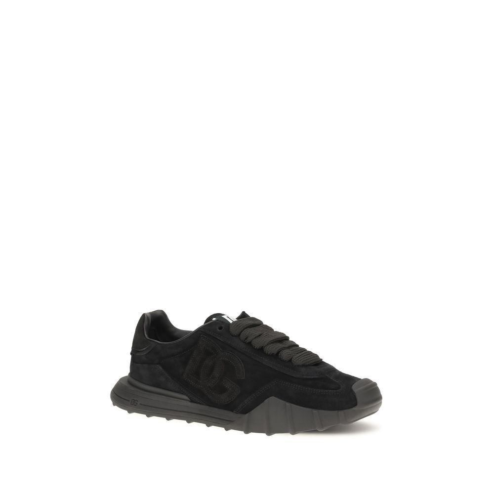 Calf Leather Bos Taurus Athletic Men's Sneakers - Dolce & Gabbana - Modalova