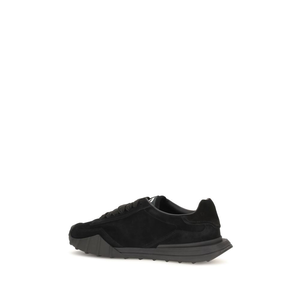 Calf Leather Bos Taurus Athletic Men's Sneakers - Dolce & Gabbana - Modalova