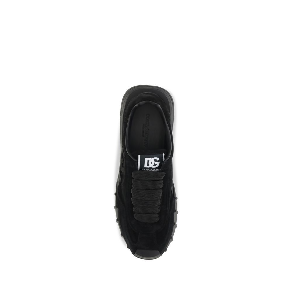 Calf Leather Bos Taurus Athletic Men's Sneakers - Dolce & Gabbana - Modalova