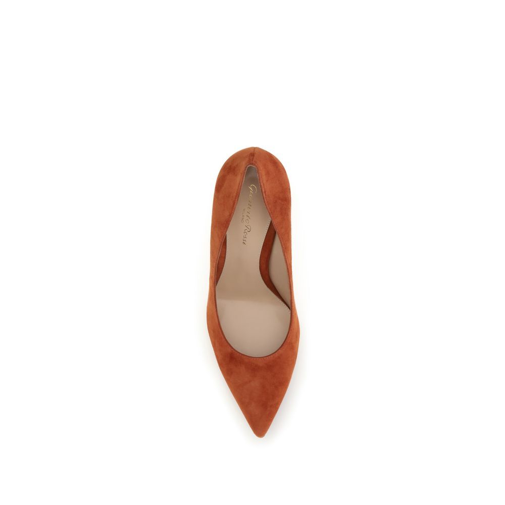 Calf Leather Bos Taurus High Heel Women's Pumps - Gianvito Rossi - Modalova
