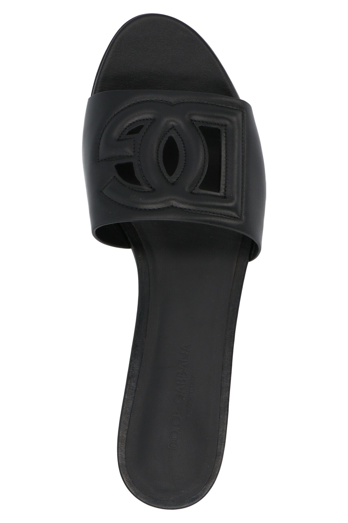 Calfskin Women's Slides - Dolce & Gabbana - Modalova