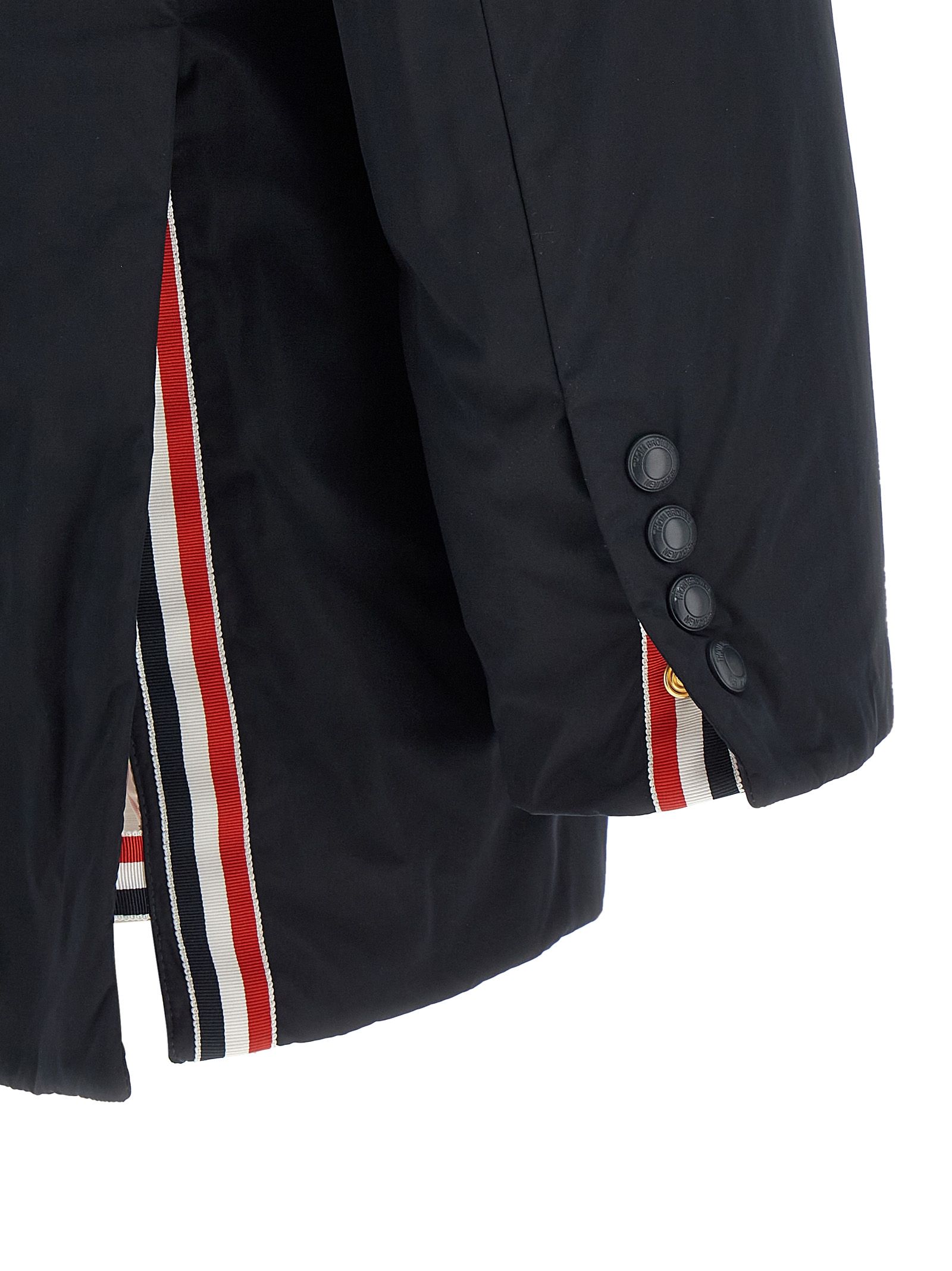Polyester Biker Men's Jacket - Thom Browne - Modalova