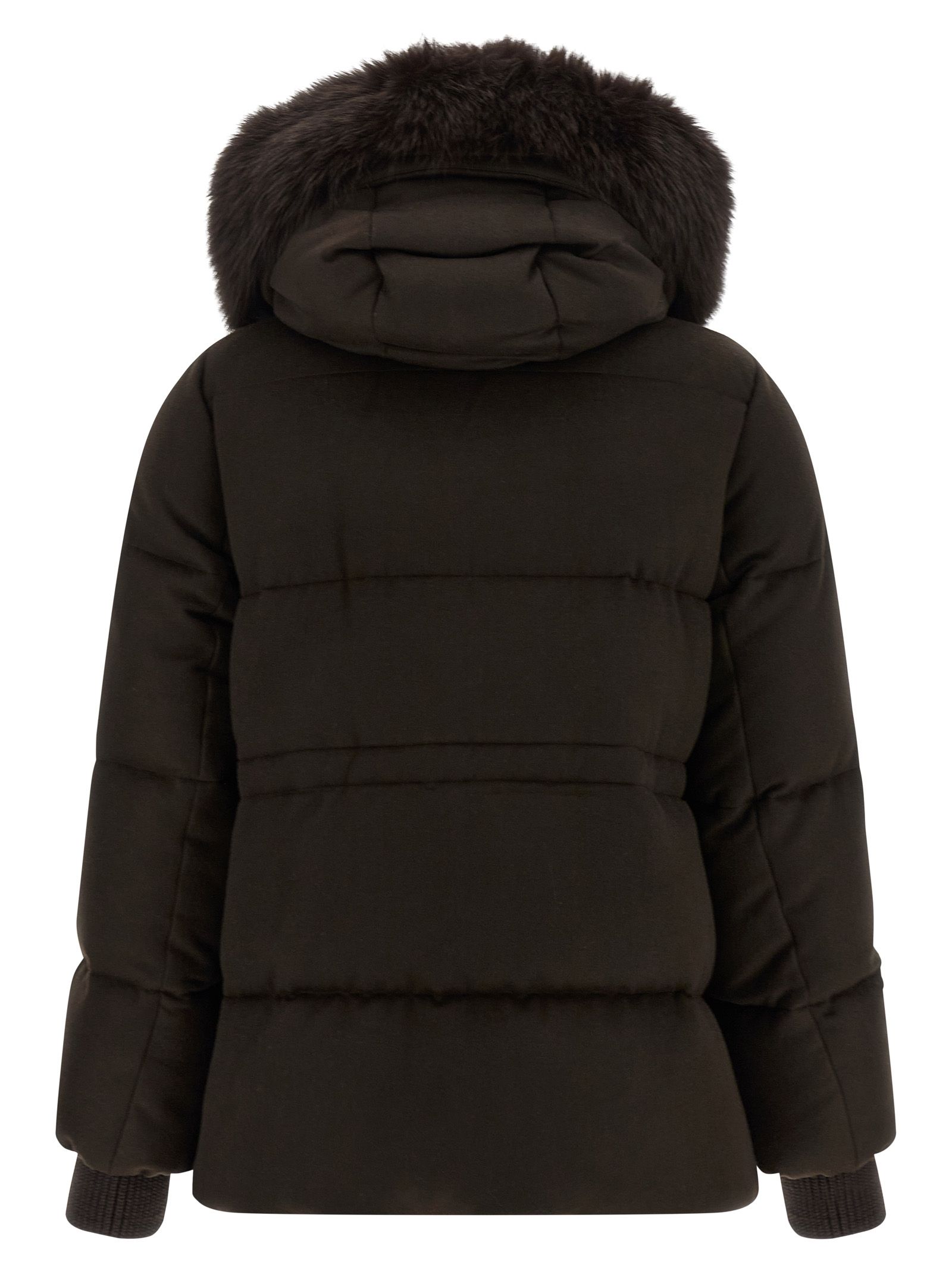 Wool Full-Length Women's Jacket - MooRER - Modalova