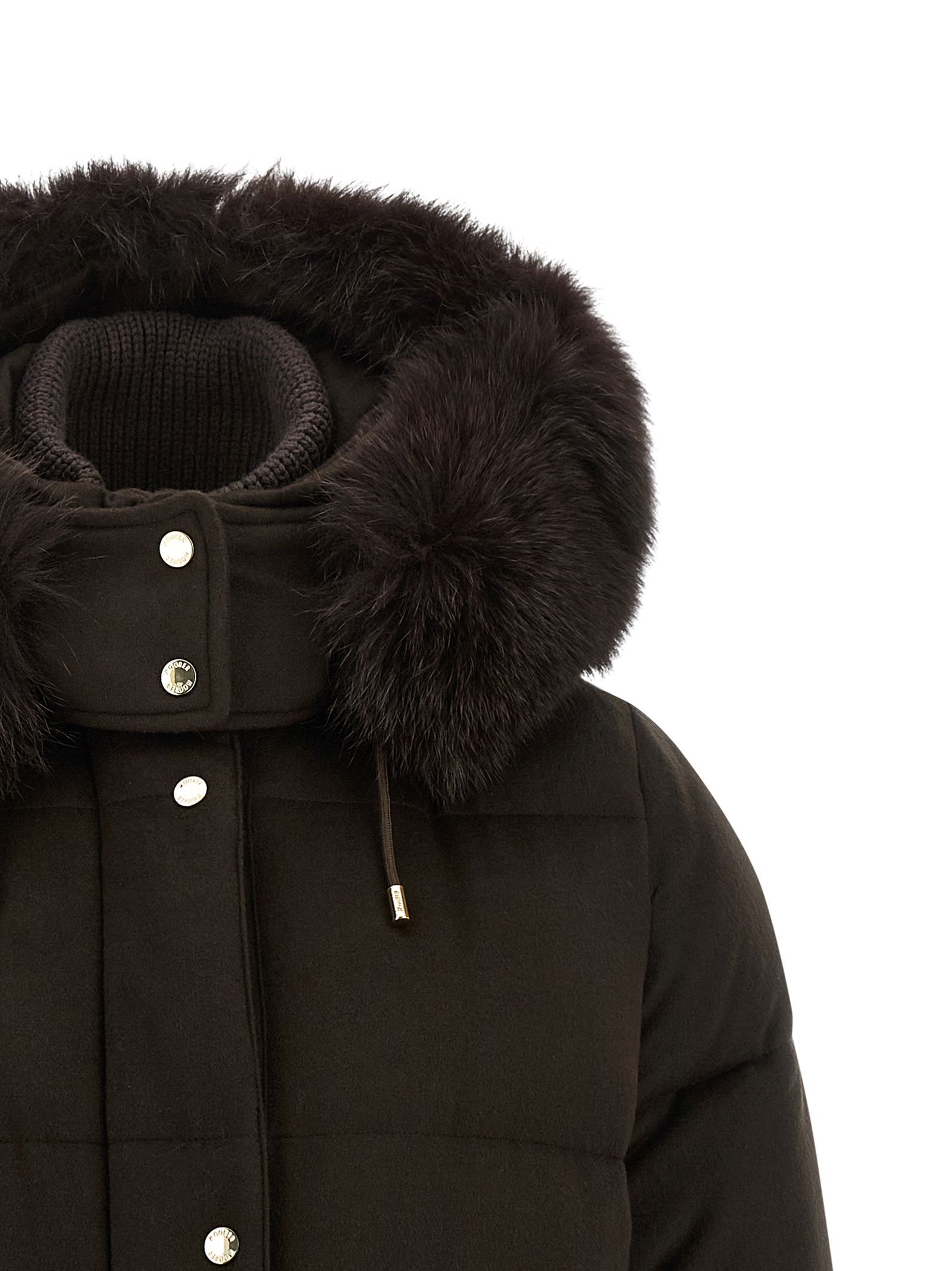 Wool Full-Length Women's Jacket - MooRER - Modalova