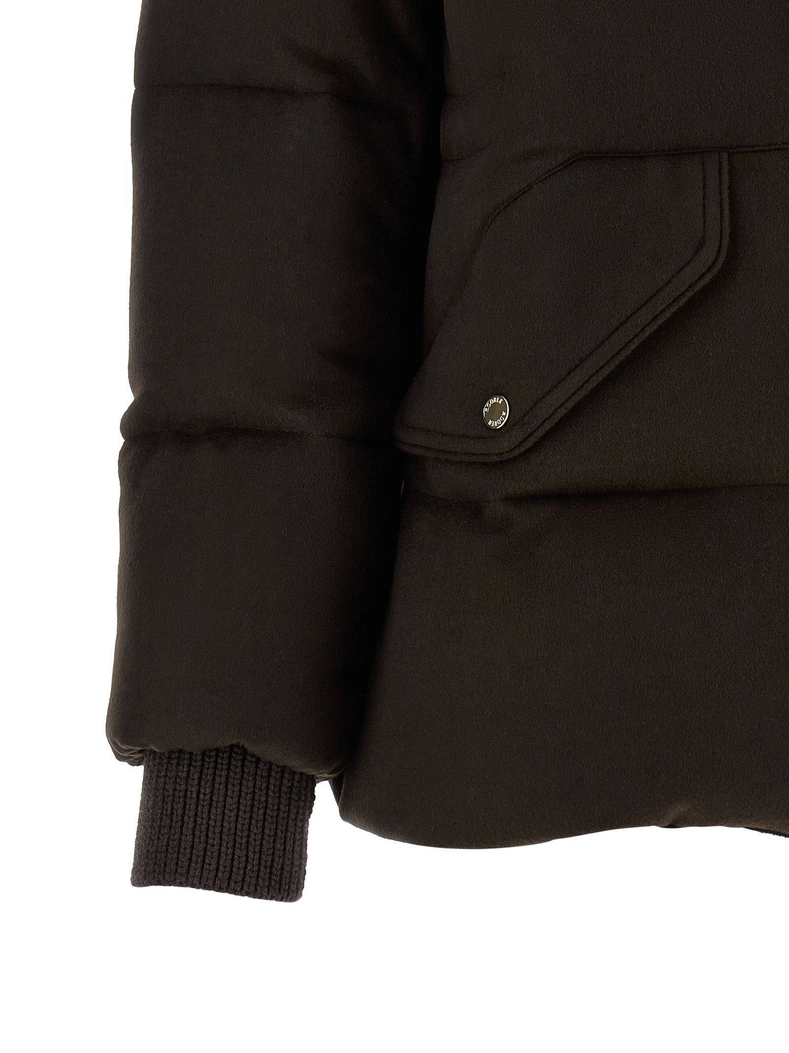 Wool Full-Length Women's Jacket - MooRER - Modalova